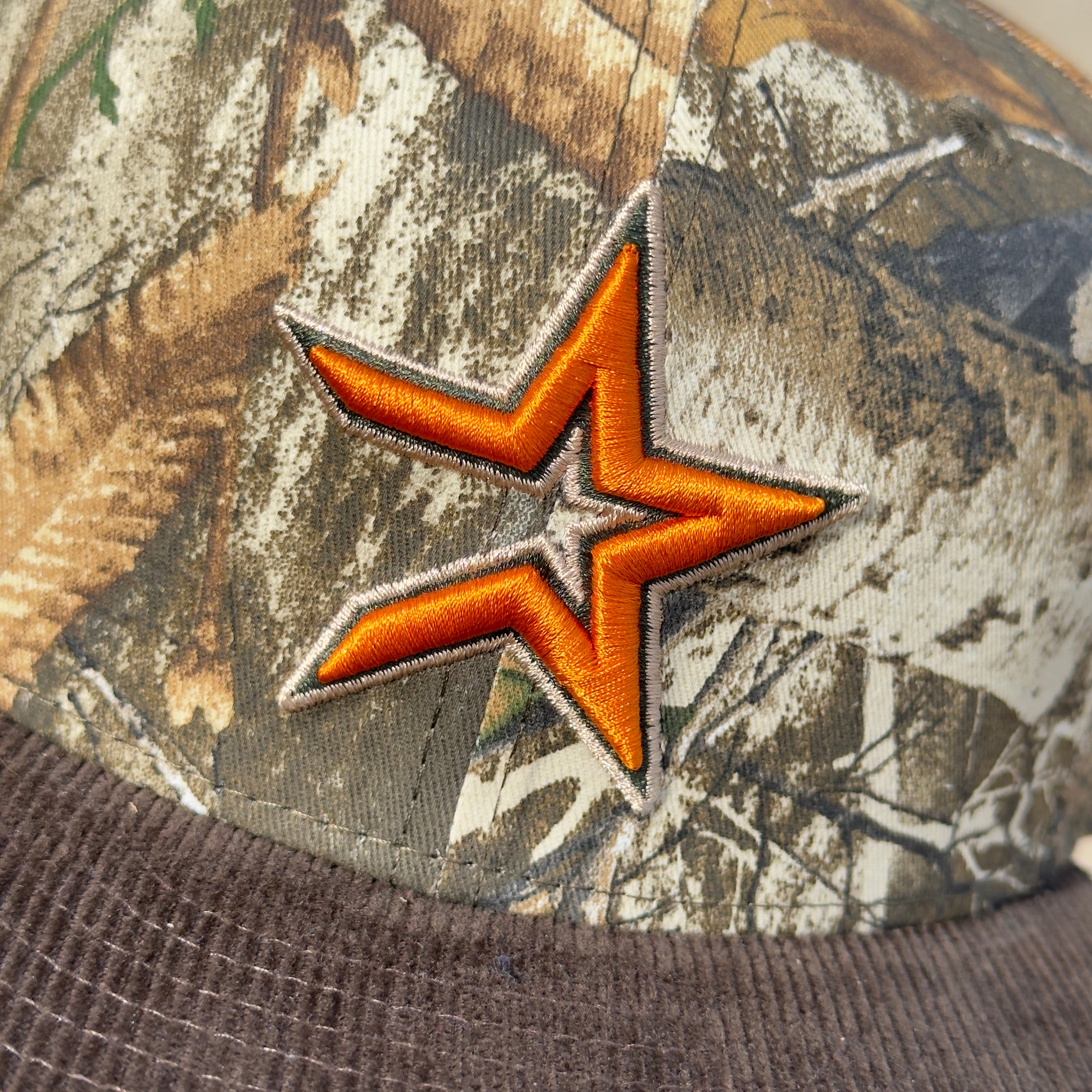 Camo Realtree Houston Astros 45th Anniversary Corduroy 59fifty New Era Fitted Cap