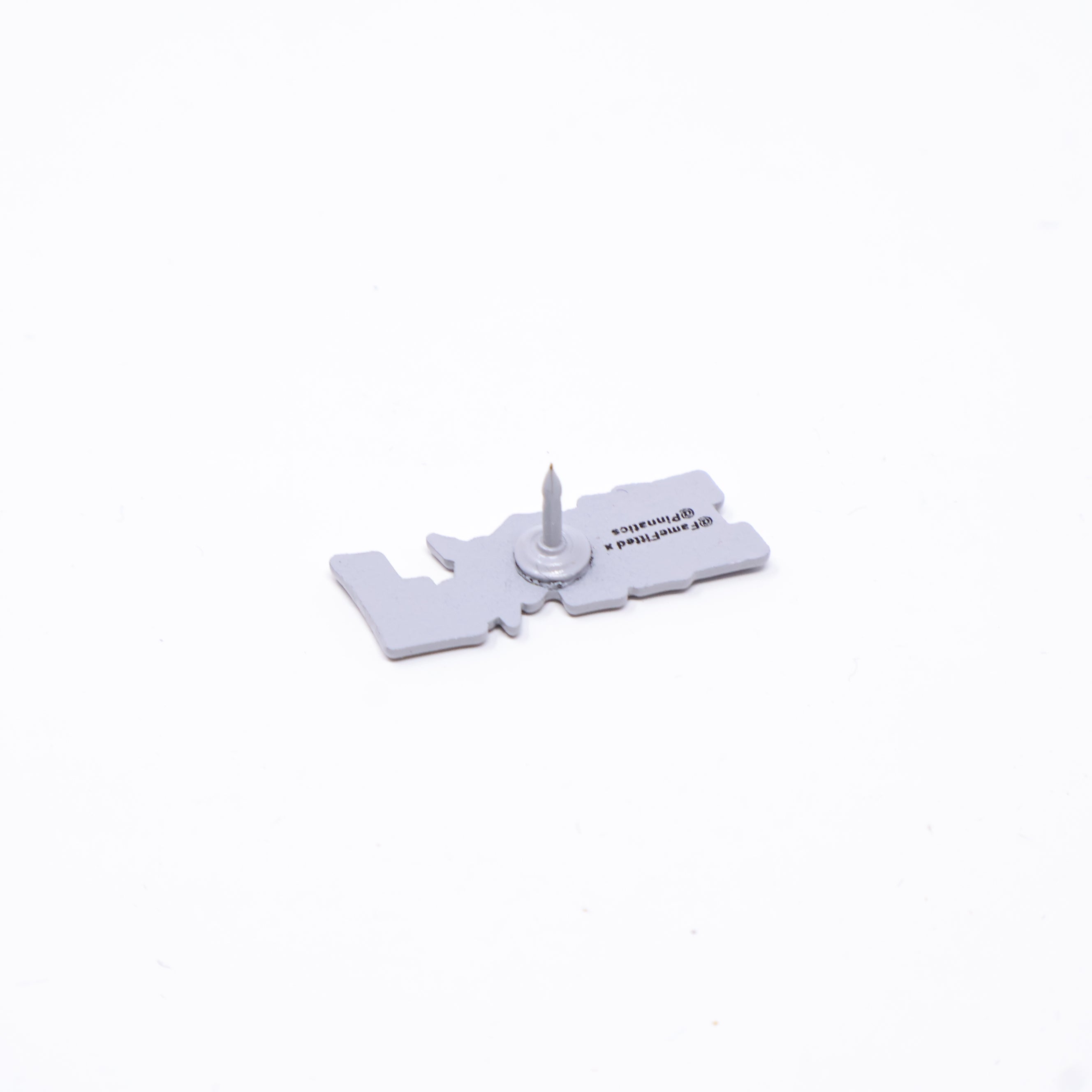 Blue Gray FAME Graphic Pin