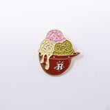 Ice Cream Astros Graphic Pin (Multiple Colors)