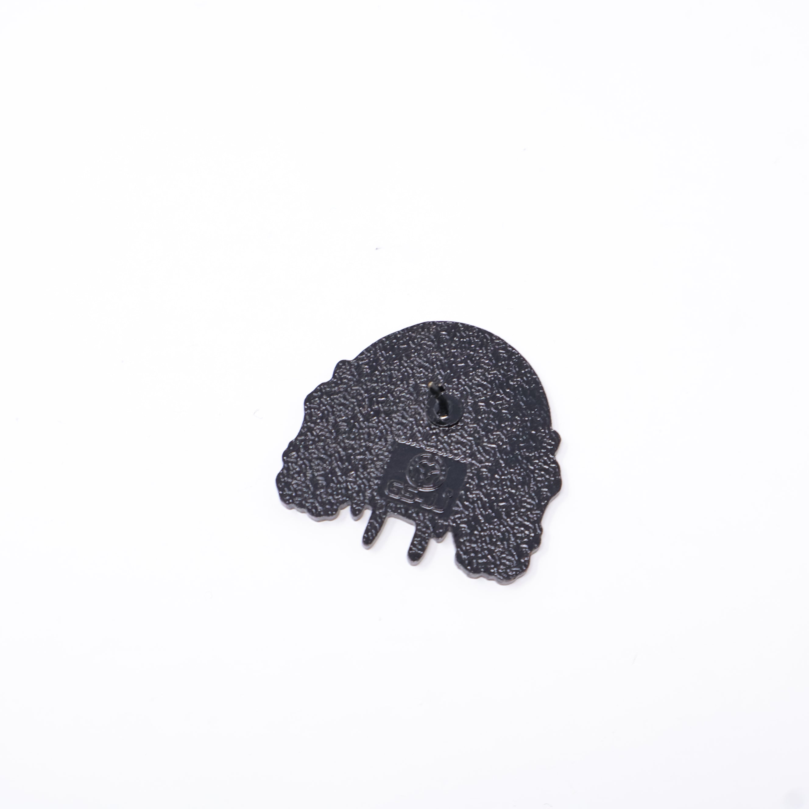 Purple Lean World Skeleton Hands Graphic Pin