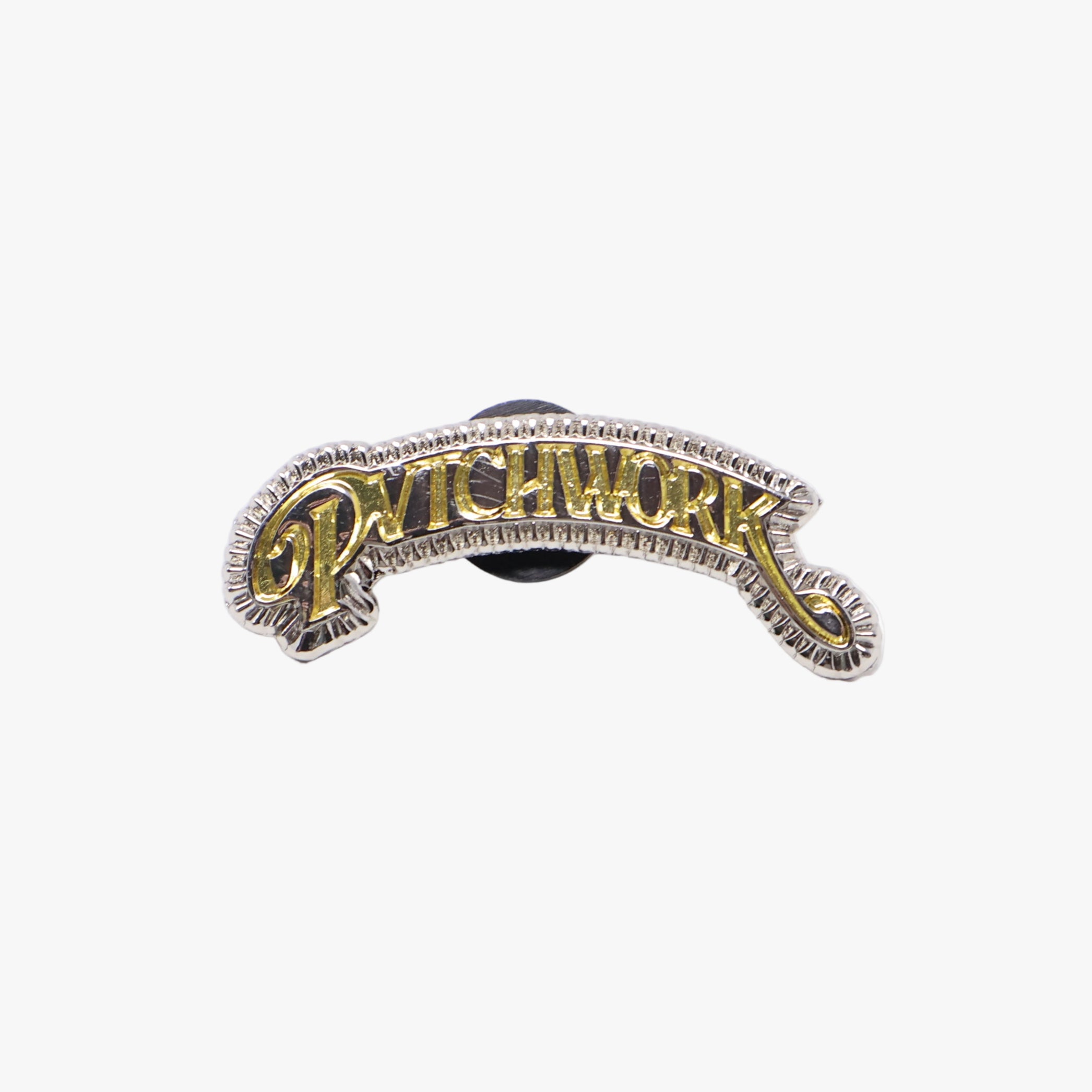 Pvtchwork Gold/Silver Plating Graphic Pin