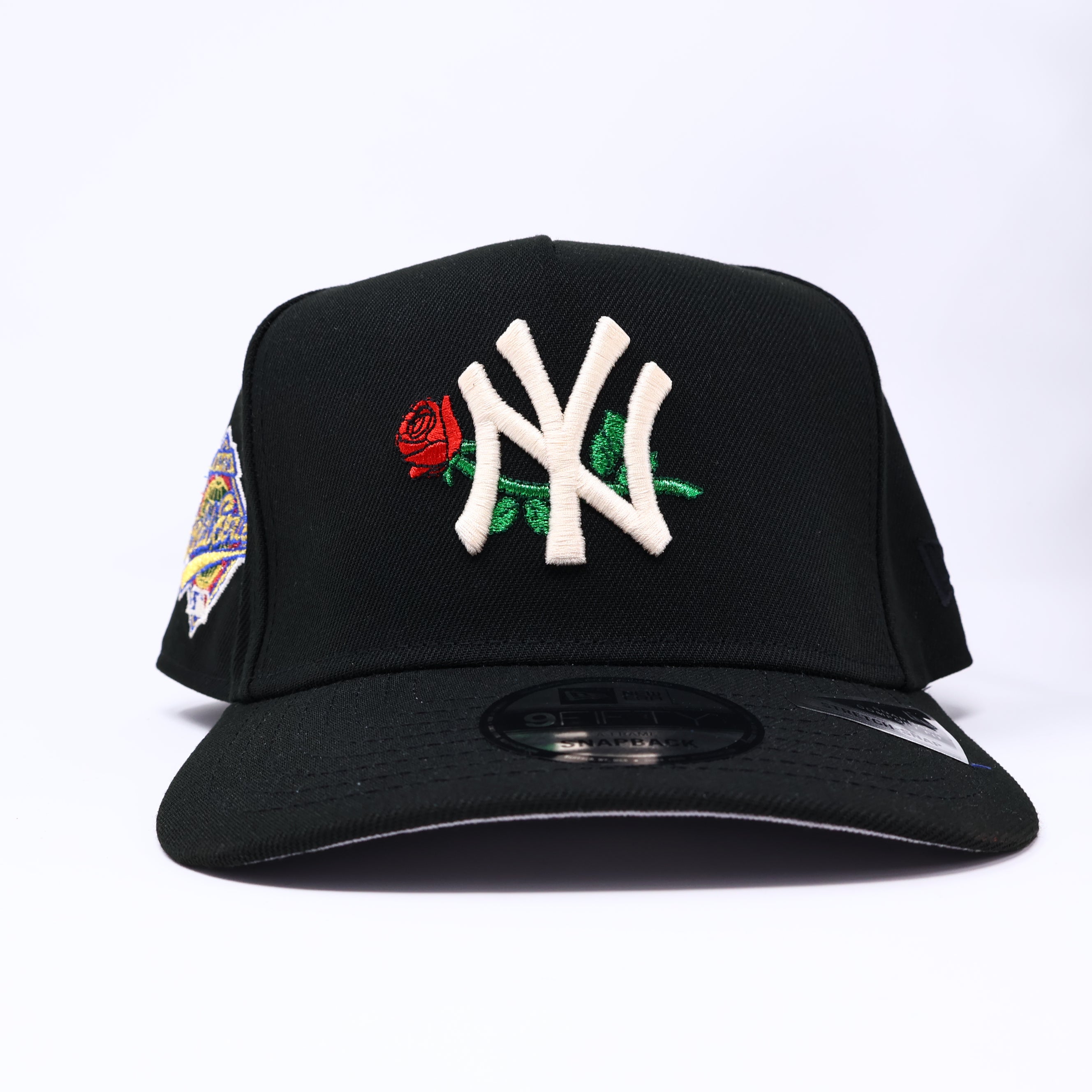 NWT Black New York Yankees 1996 World Series 9Fifty A-Frame New Era Adjustable Snapback Hat 5 Panel