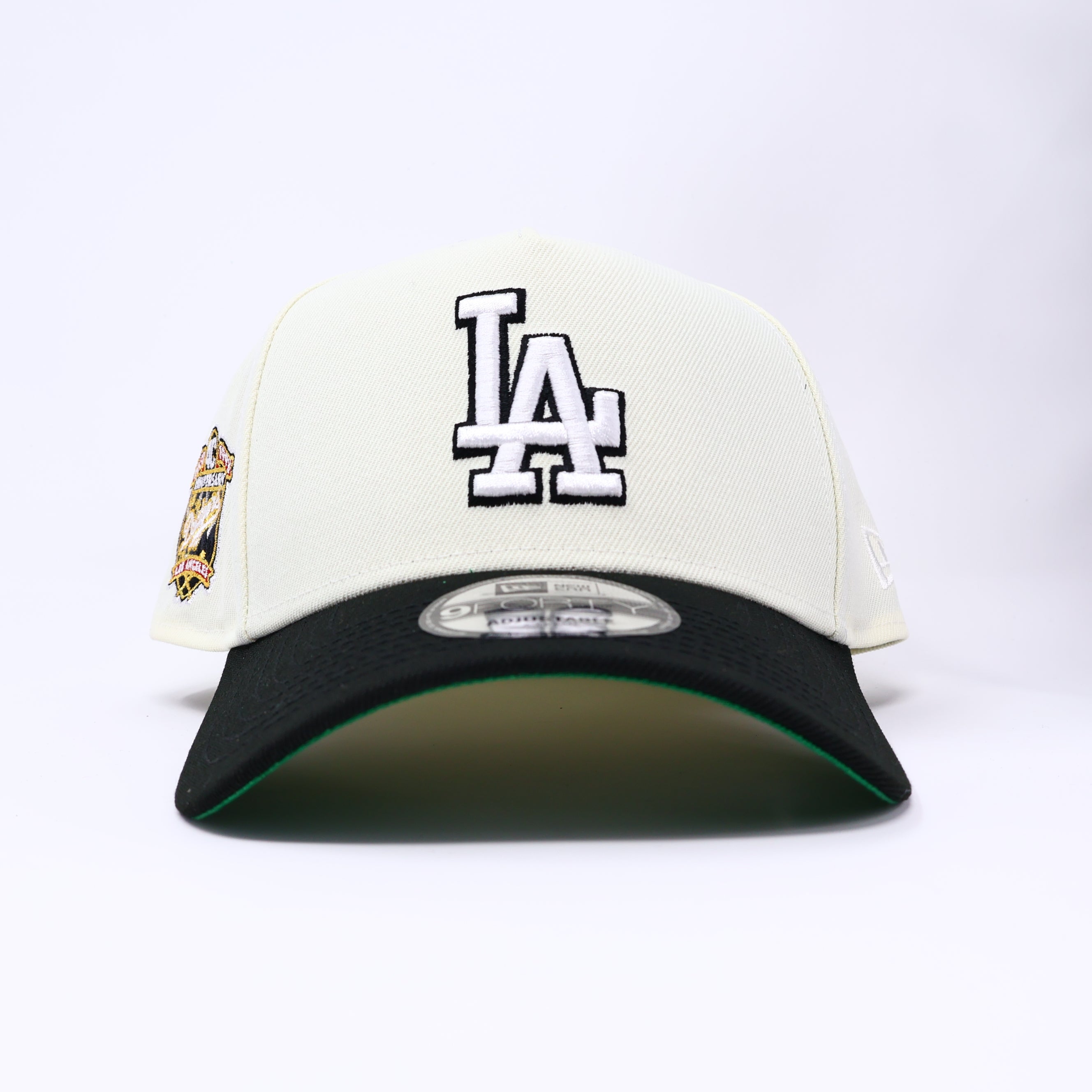 NWT Chrome Los Angeles Angels 40th Anniversary 9Forty A-Frame New Era Adjustable Snapback Hat 5 Panel
