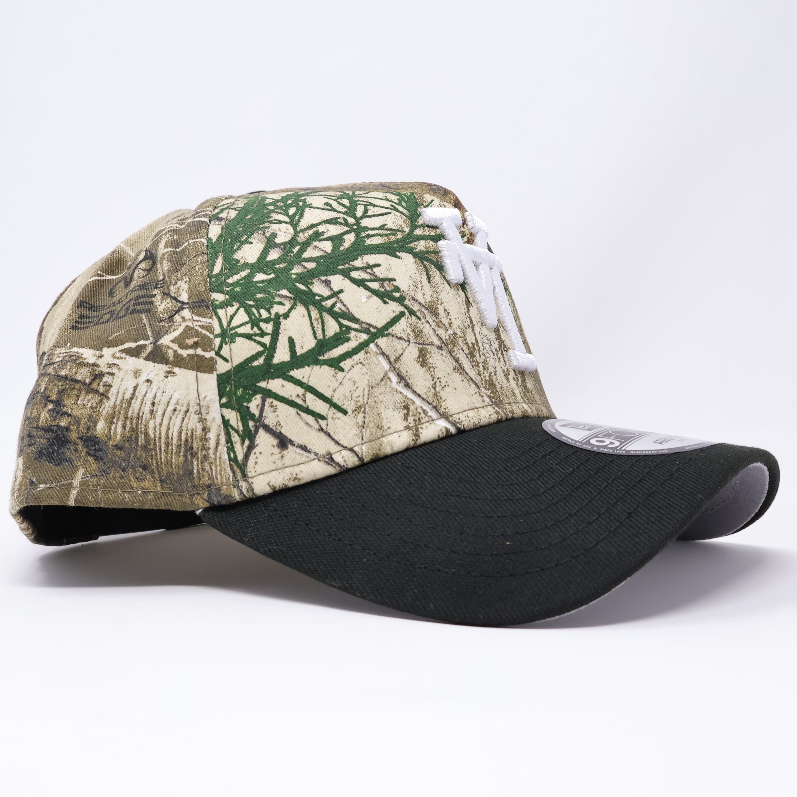 NWT Realtree Los Angeles Dodgers Upside Down LA 9Forty A-Frame New Era Adjustable Snapback Hat 5 Panel