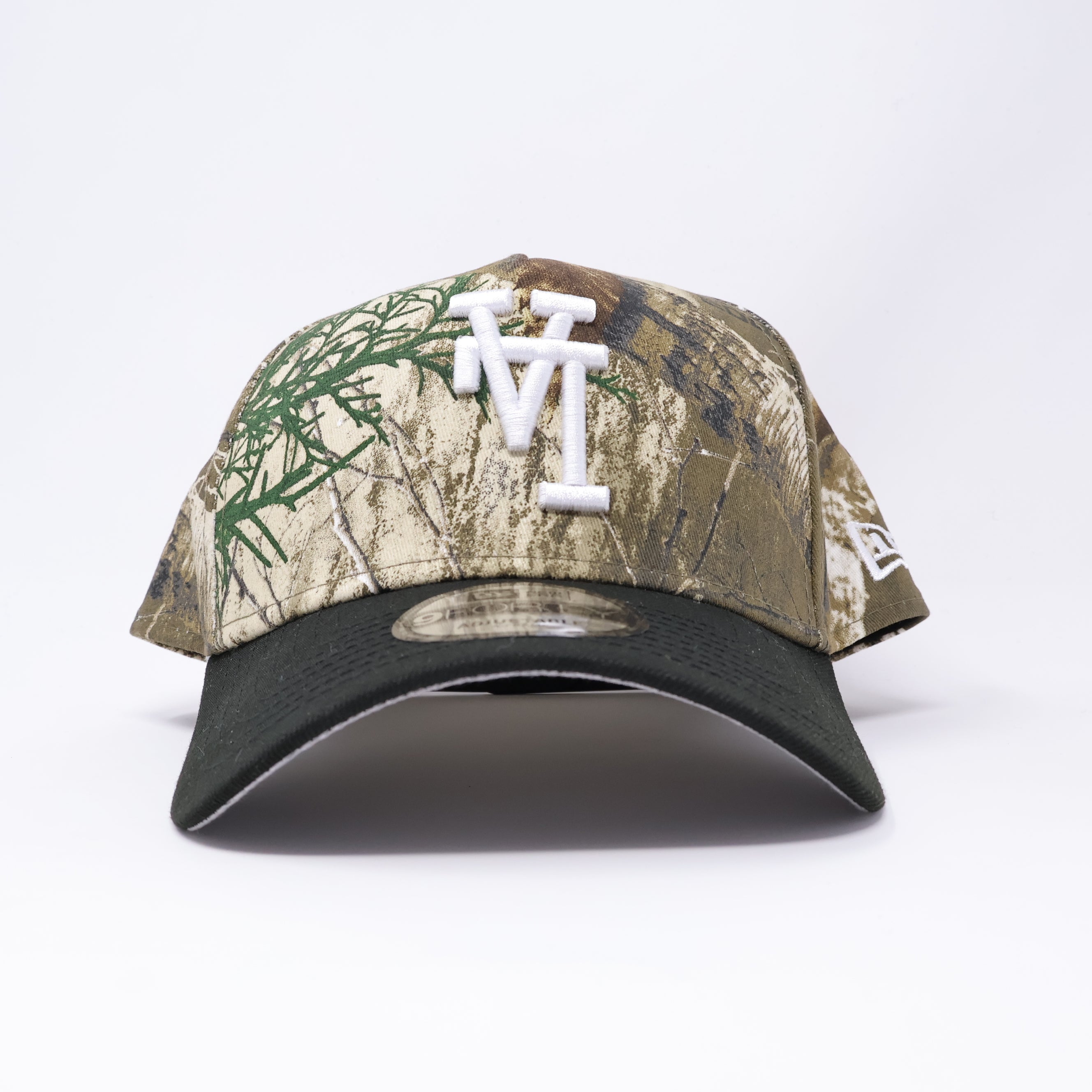 NWT Realtree Los Angeles Dodgers Upside Down LA 9Forty A-Frame New Era Adjustable Snapback Hat 5 Panel