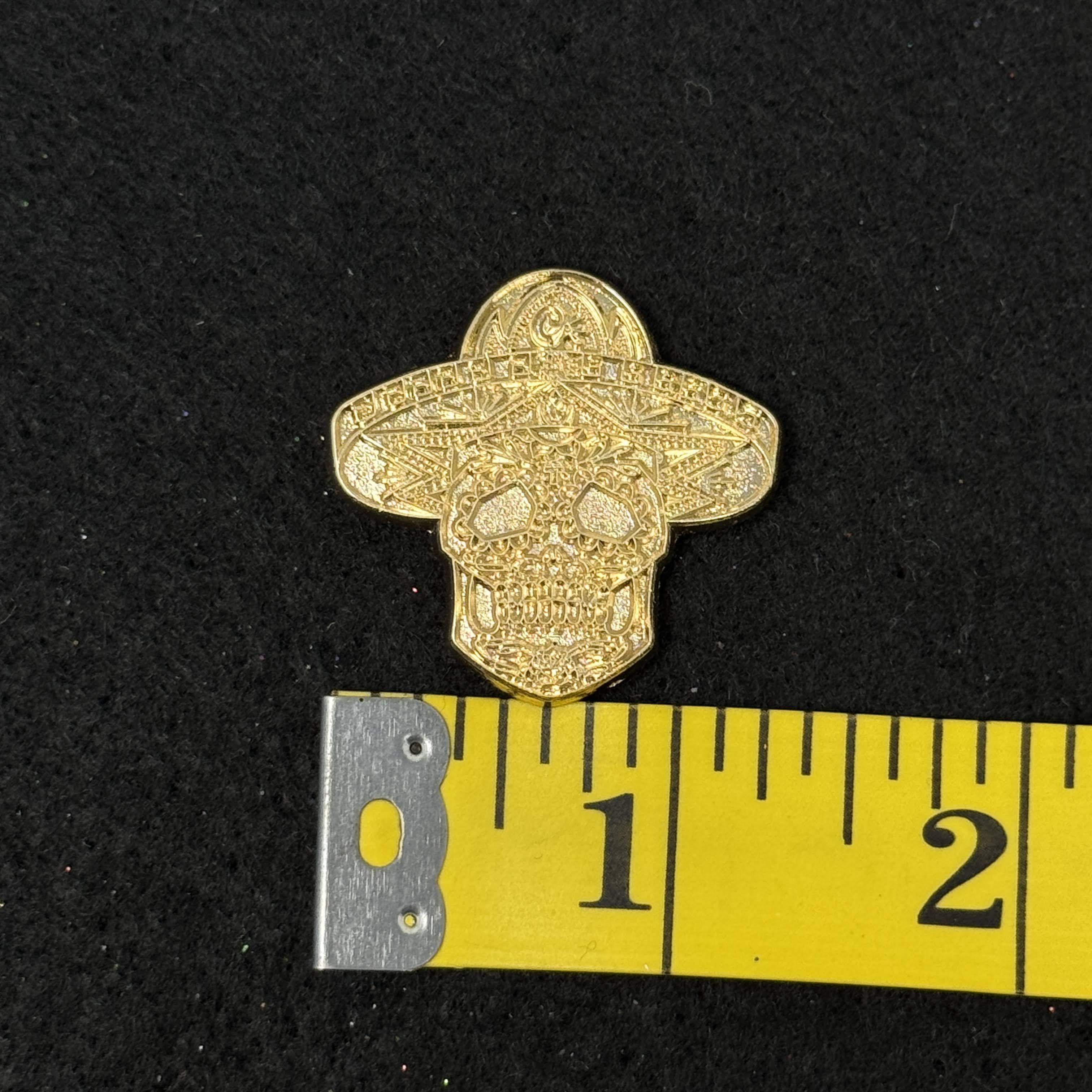 Gold Skeleton Sombrero
