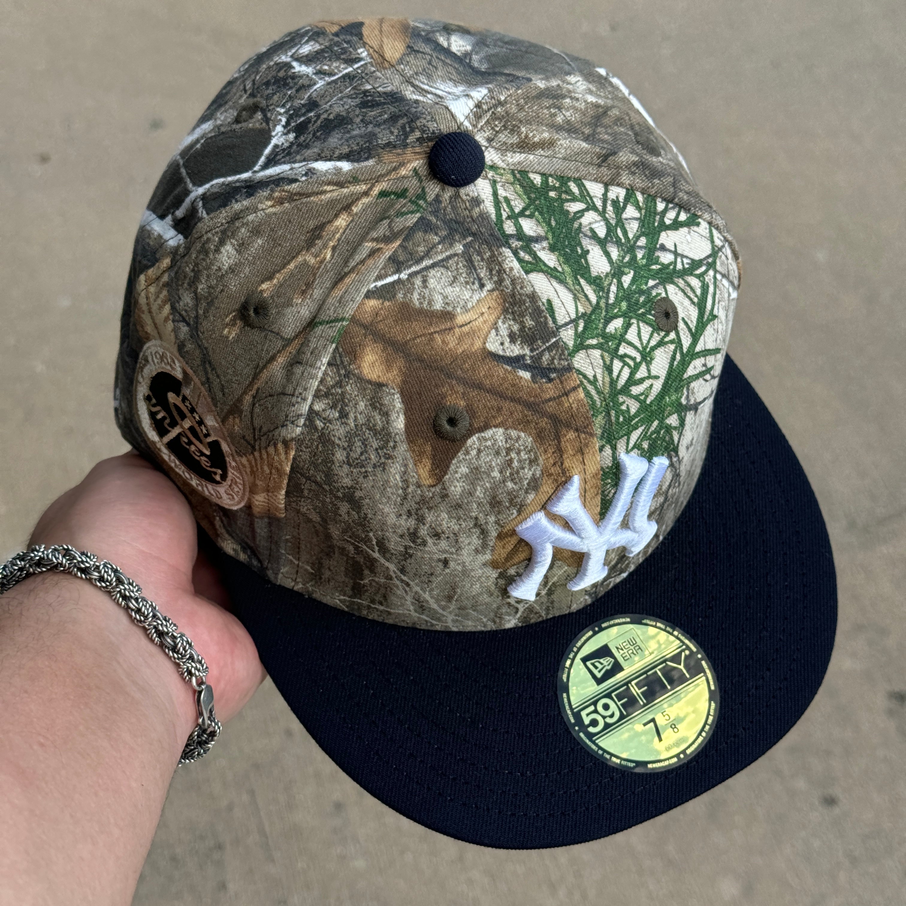 NEW 5/8 Realtree Camo New York Yankees 1962 World Series 59fifty New Era Fitted Hat Cap