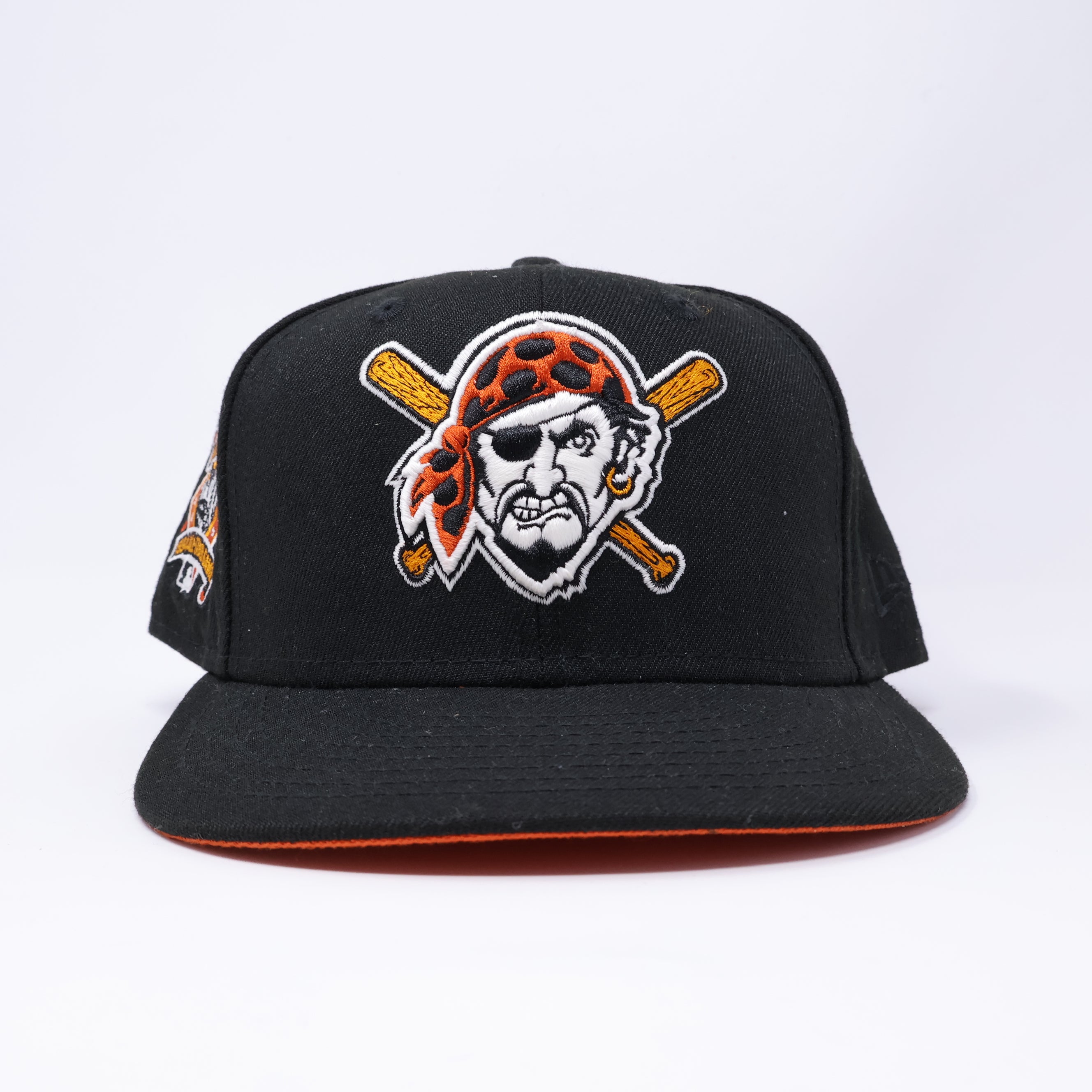 USED 3/4 Black Pittsburgh Pirates 1994 All-Star Game 59fifty New Era Fitted Hat Cap