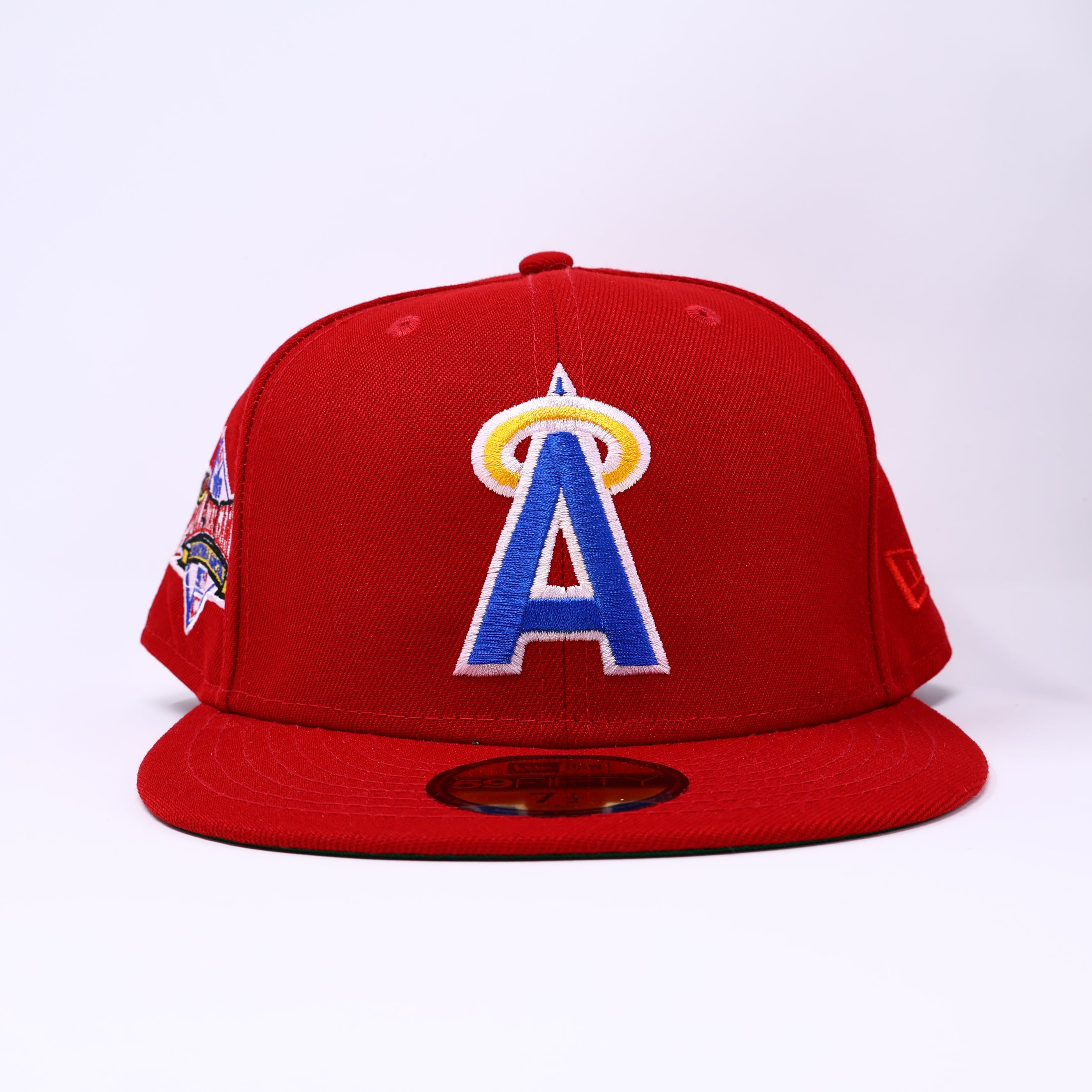NWT 1/2 Red Los Angeles Angels 1989 All Star Game 59fifty New Era Fitted Hat Cap