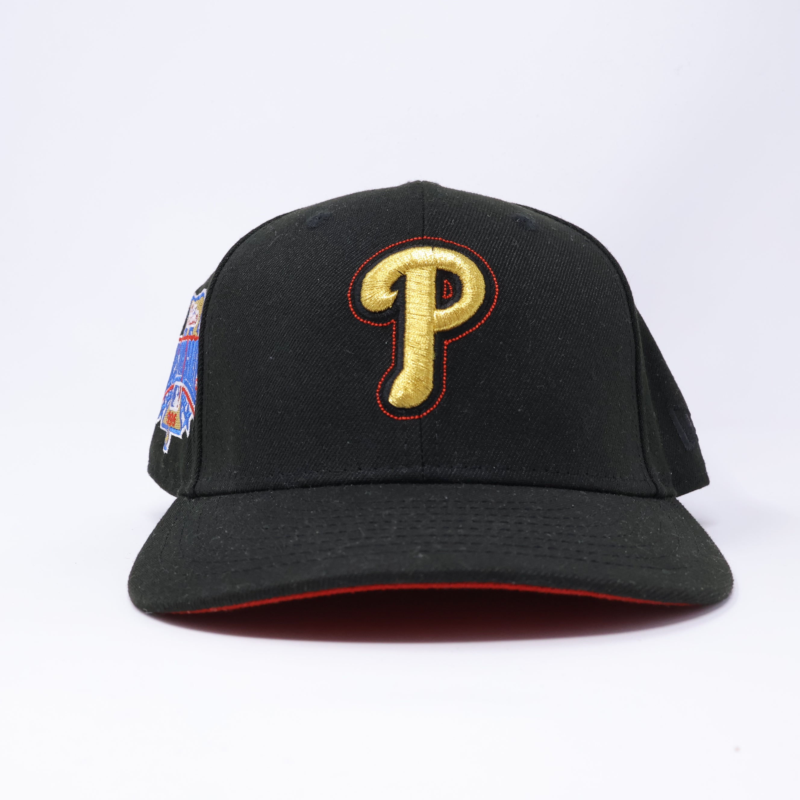 USED 3/4 Black Philadelphia Phillies 1996 All-Star Game 59fifty New Era Fitted Hat Cap