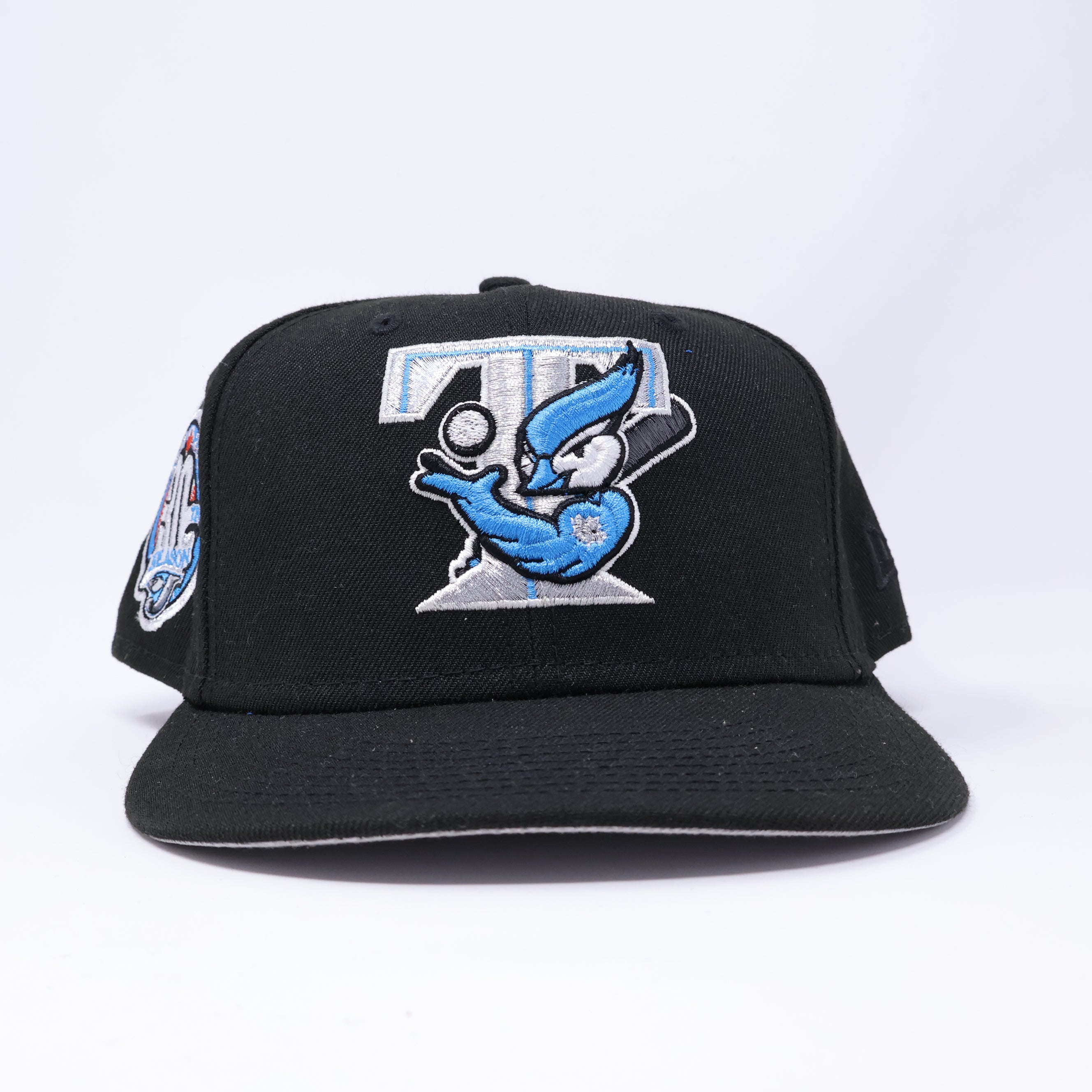 USED 3/4 Black Toronto Blue Jays 30th Season 59fifty New Era Fitted Hat Cap