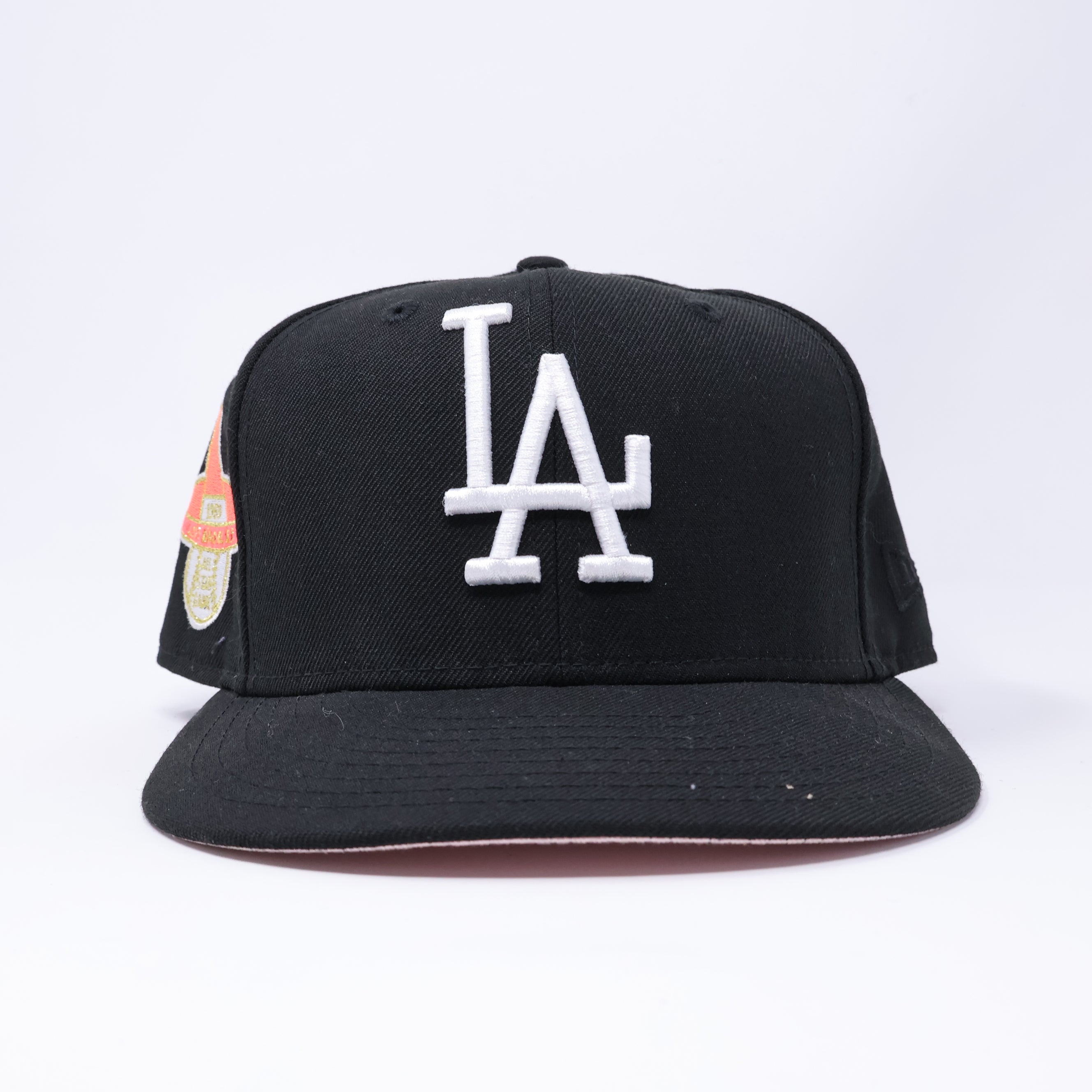 USED 3/4 Black Los Angeles Angels 1959 All-Star Game 59fifty New Era Fitted Hat Cap