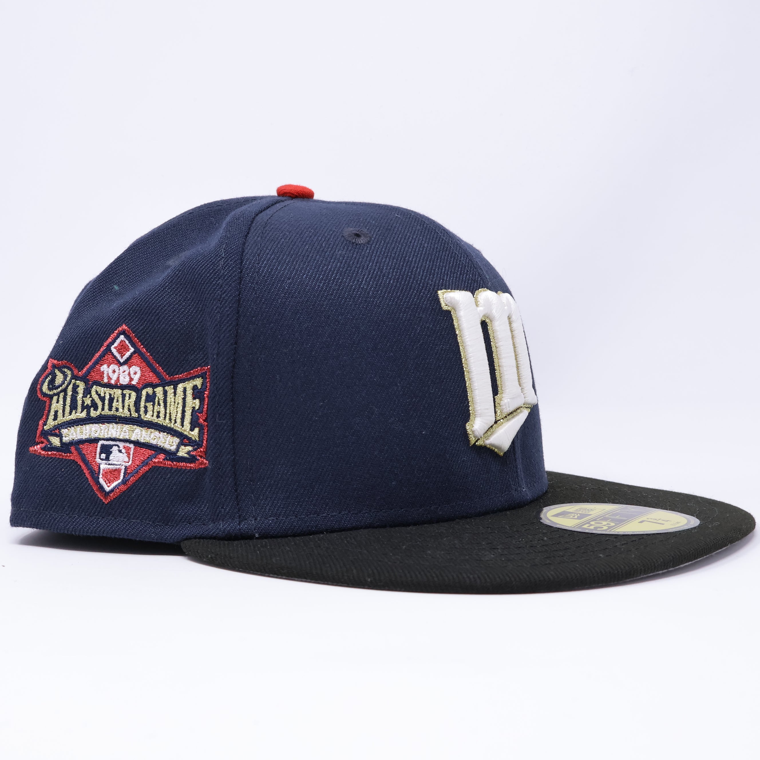 NWT  3/4 Navy Minnesota Twins 1989 All-Star Game 59fifty New Era Fitted Hat Cap