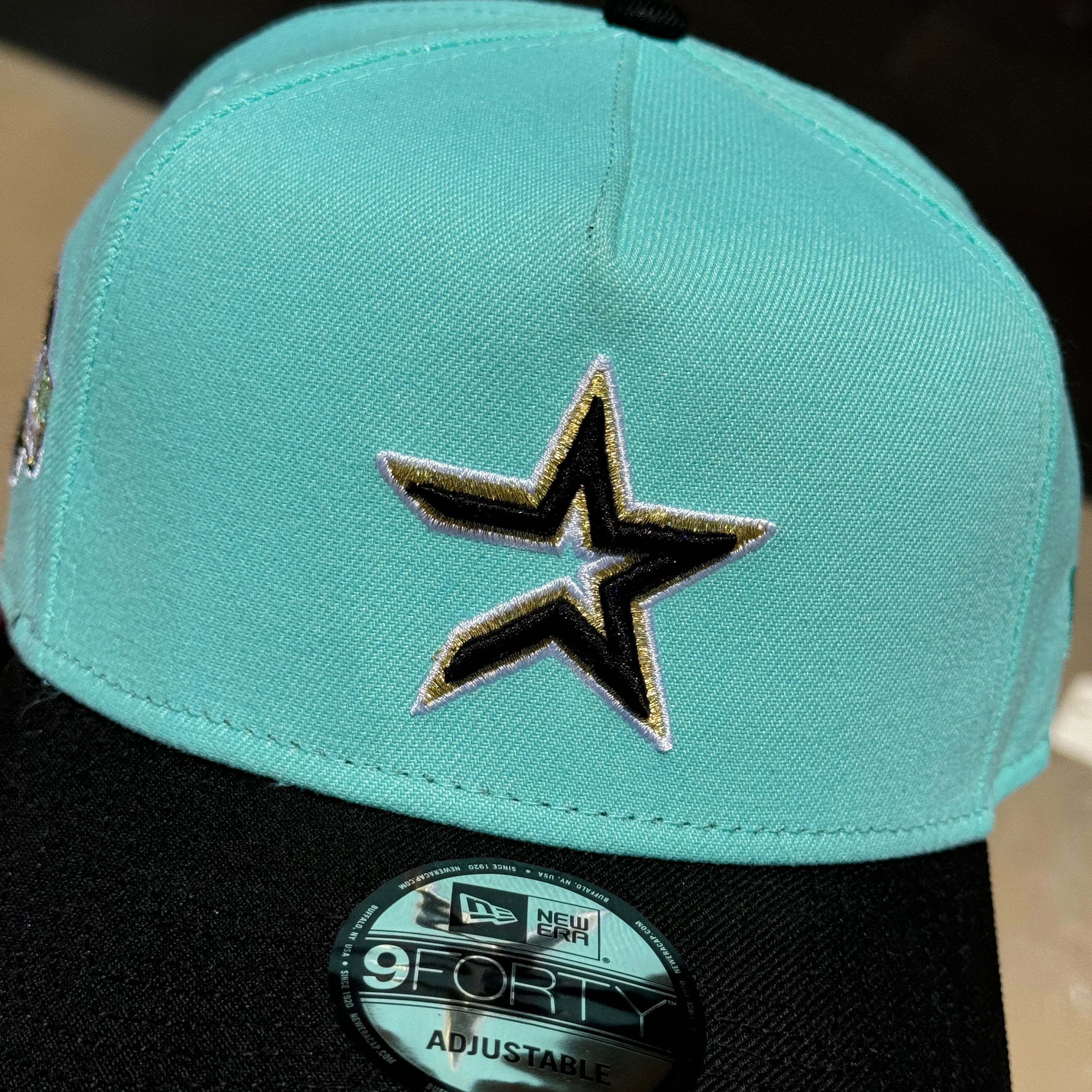 Blue Houston Astros 2005 World Series Tiffany 9Forty Adjustable One Size A-Frame