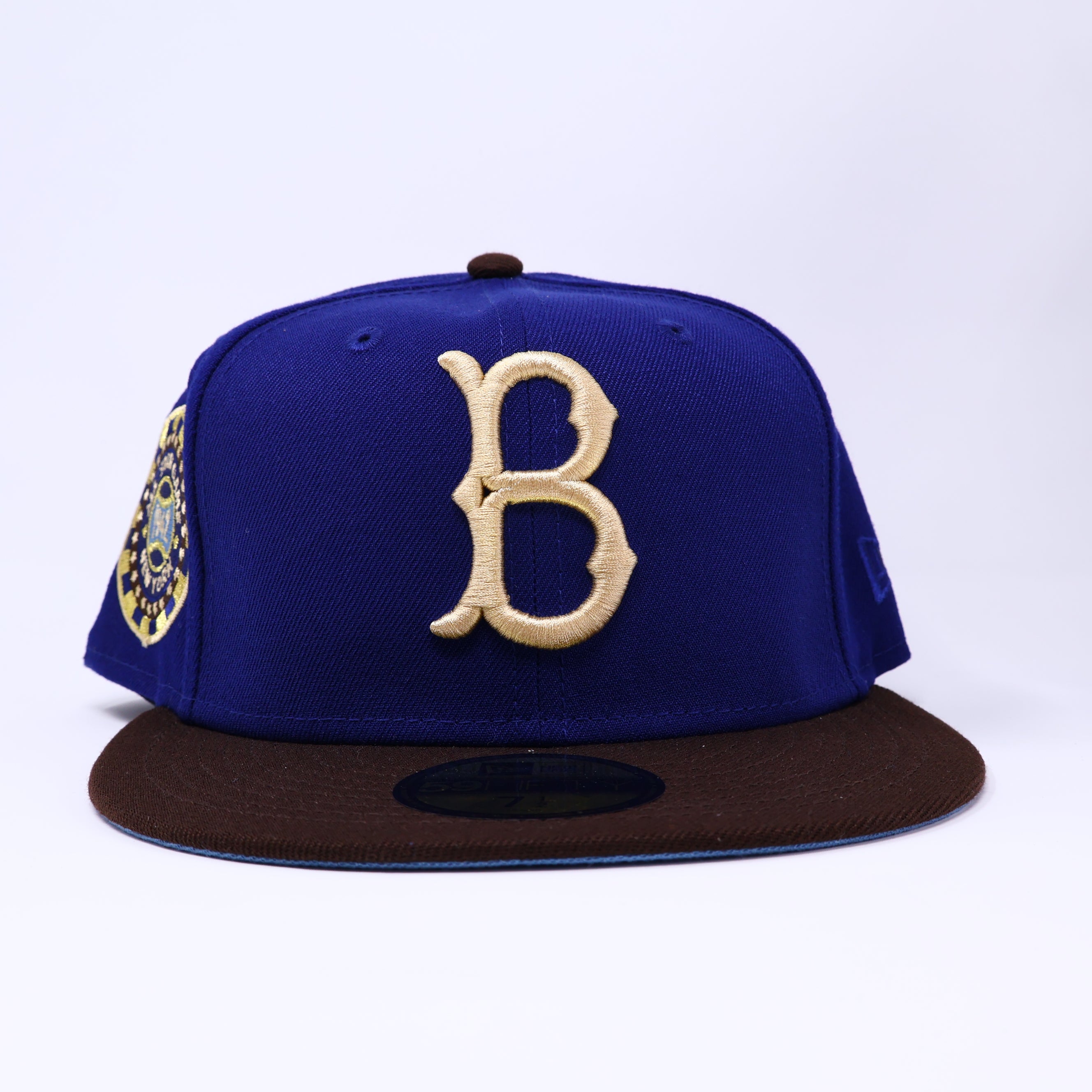 NWT 1/2 Blue Brooklyn Dodgers All Star Game 59fifty New Era Fitted Hat Cap