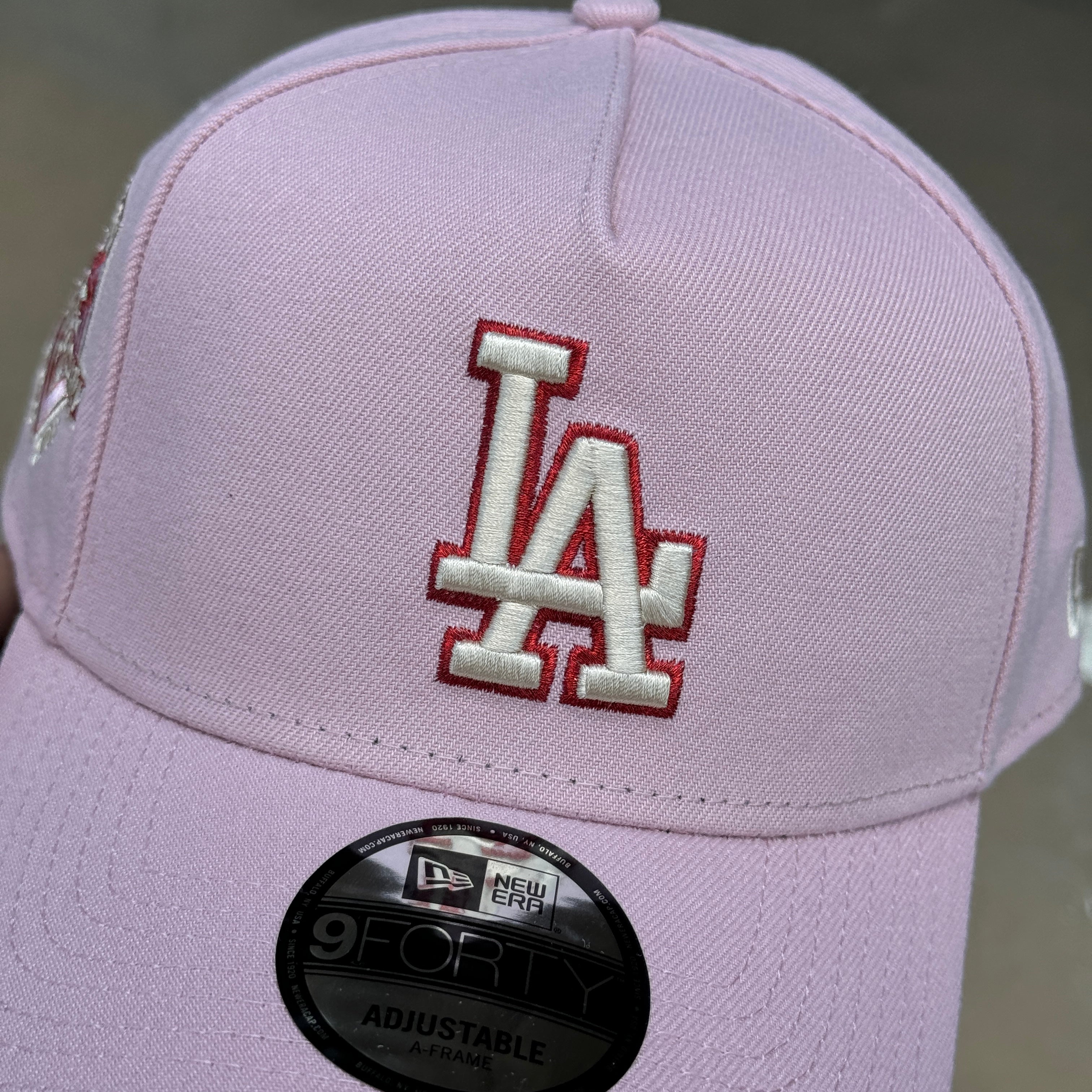 Pink Los Angeles Dodgers 50th Anniversary 9Forty Adjustable One Size A-Frame