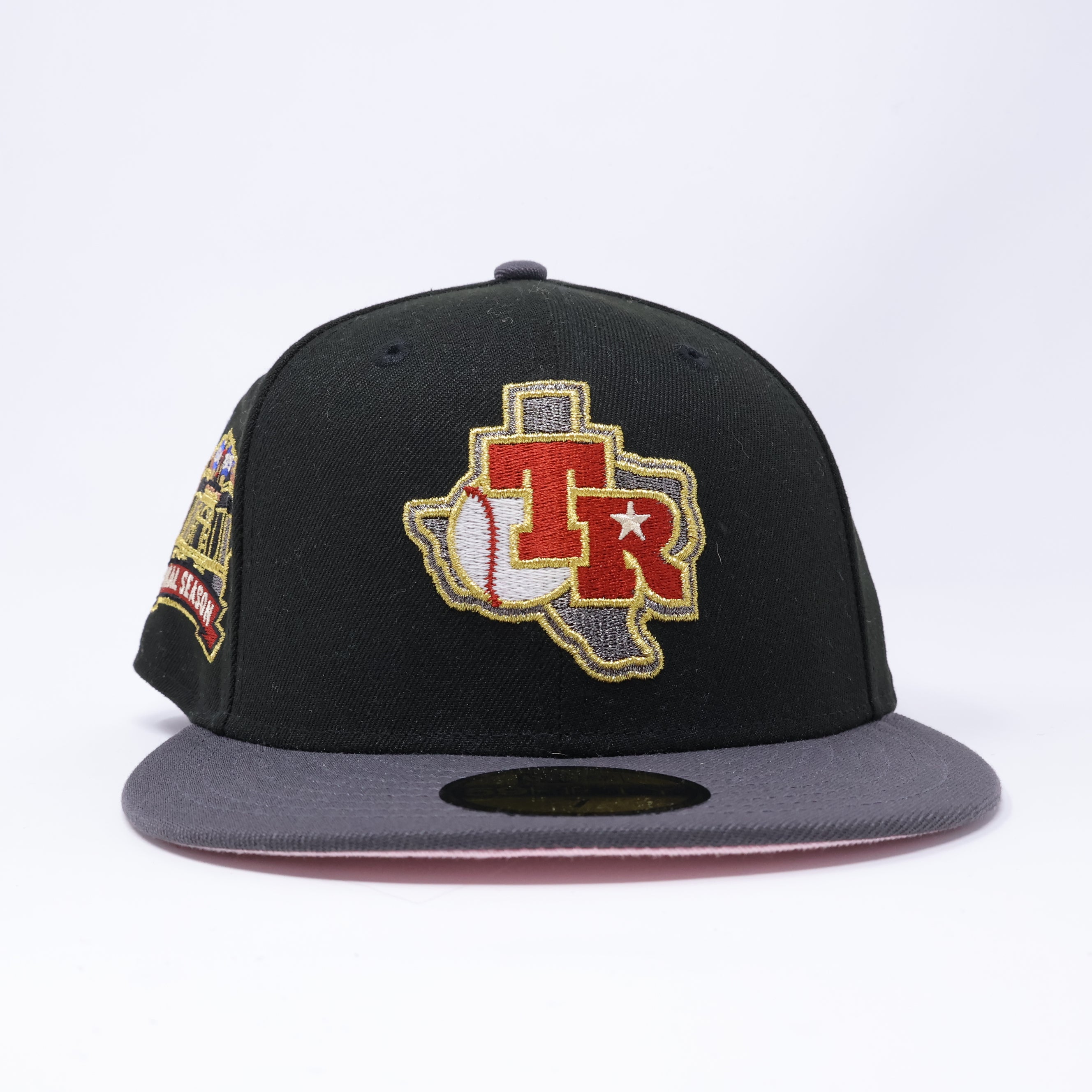 NWT 7 Black Dallas Texas Rangers Final Season 59fifty New Era Fitted Hat Cap