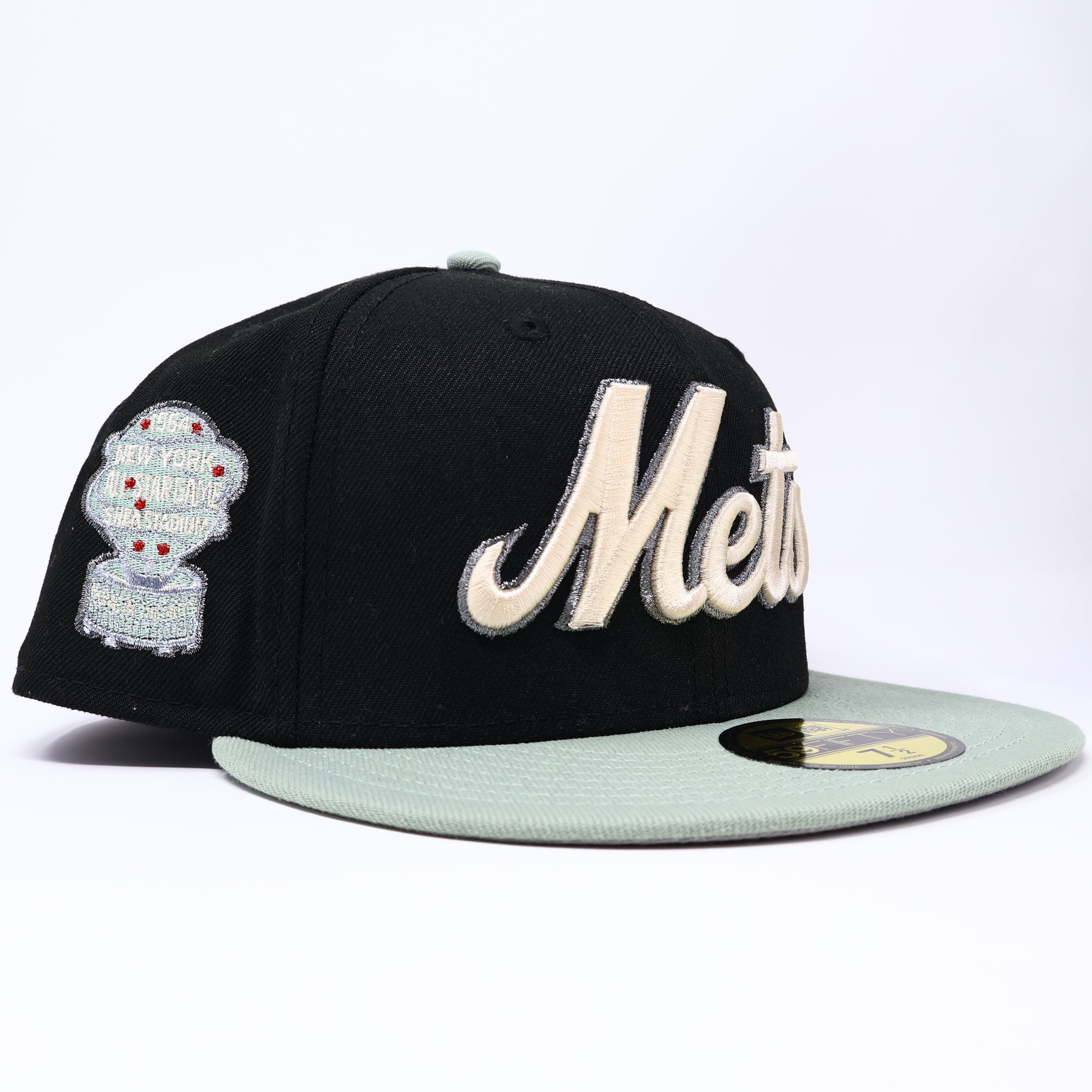 NWT 1/2 Black New York Mets 1964 All Star Game 59fifty New Era Fitted Hat Cap