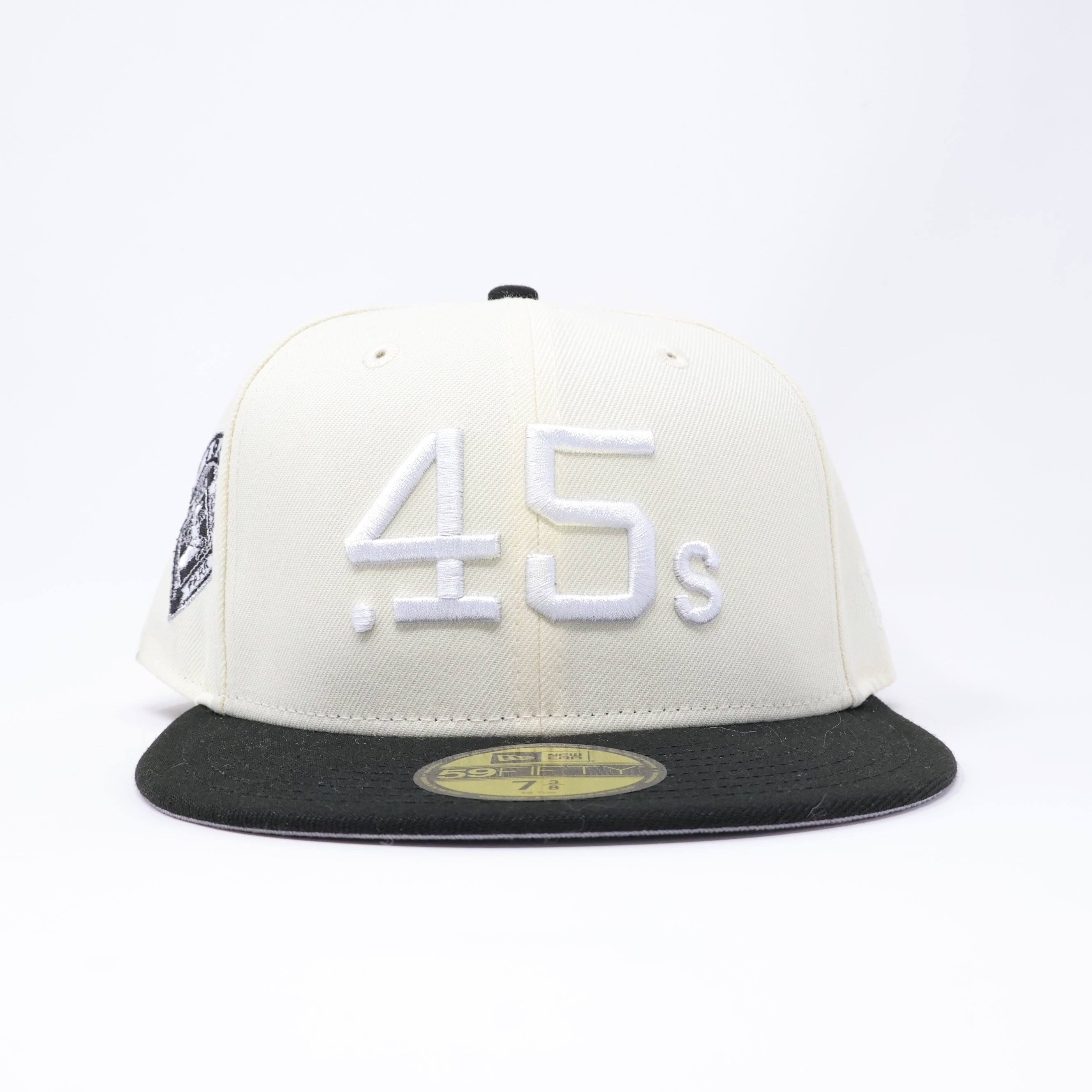 NWT 3/8 Chrome Houston Astros 1950 All Star Game 59fifty New Era Fitted Hat Cap