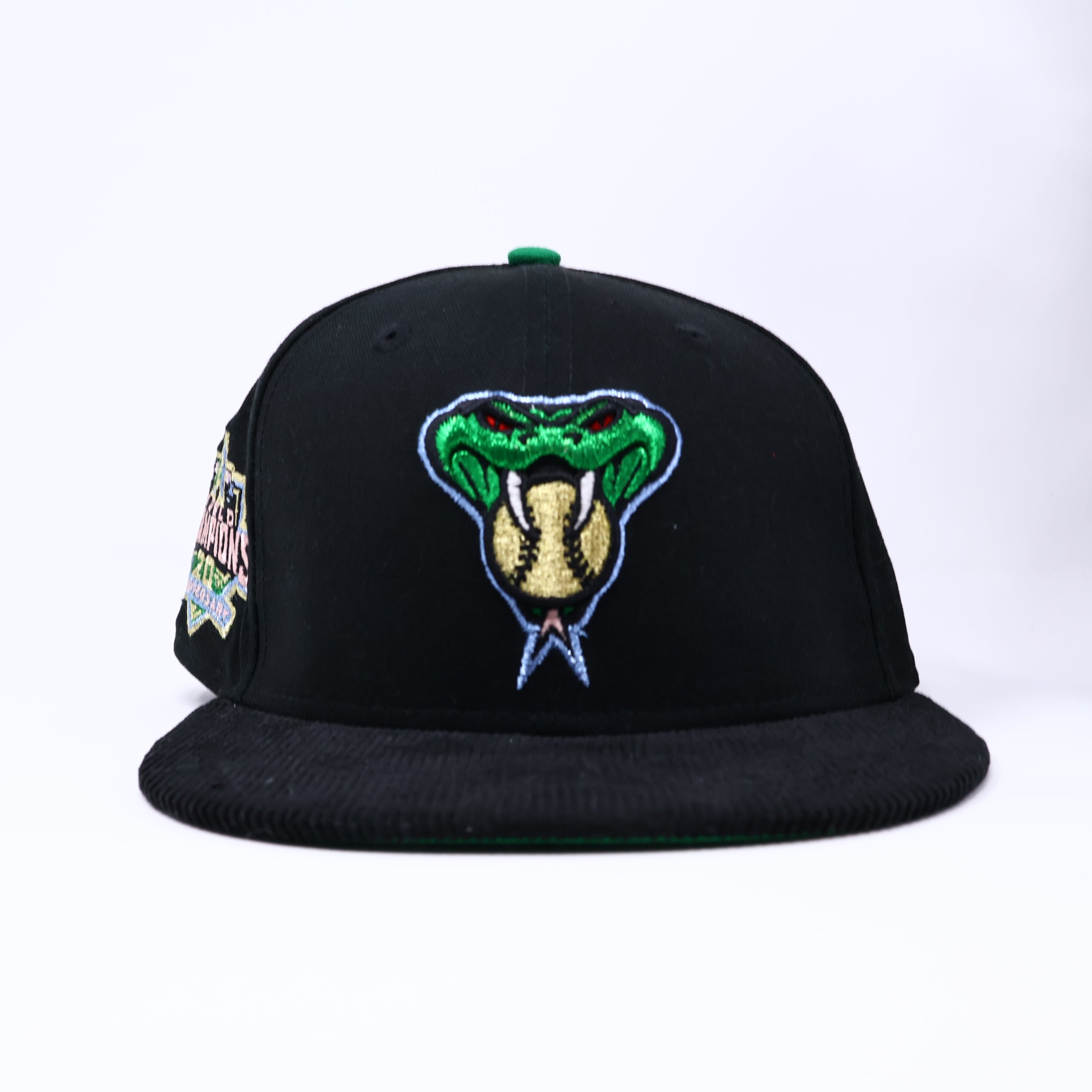 NWT 1/4 Black Arizona Diamondbacks 20th Anniversary 59fifty New Era Fitted Hat Cap