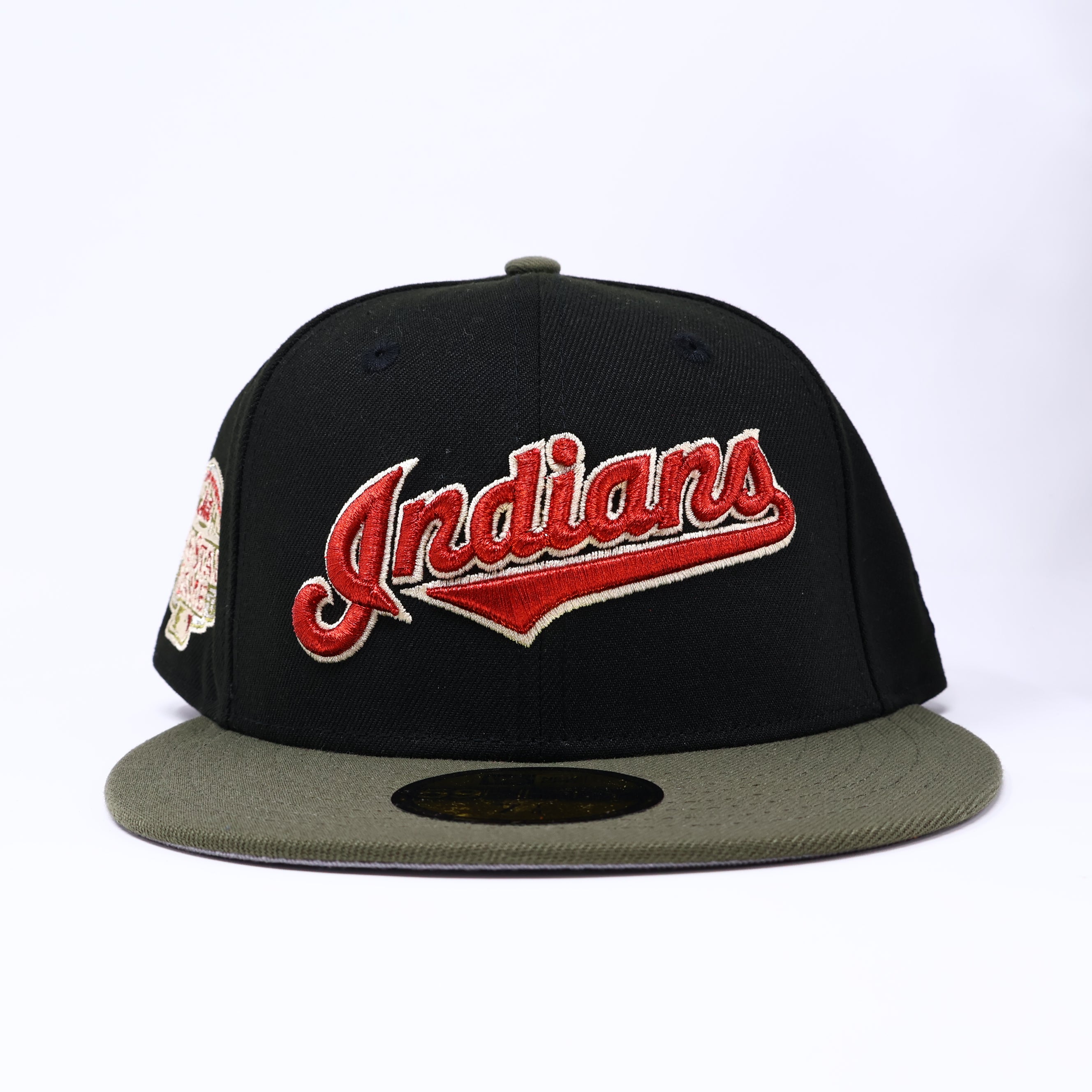 NWT Black Cleveland Indians 2013 All Star Game 59fifty New Era Fitted Hat Cap