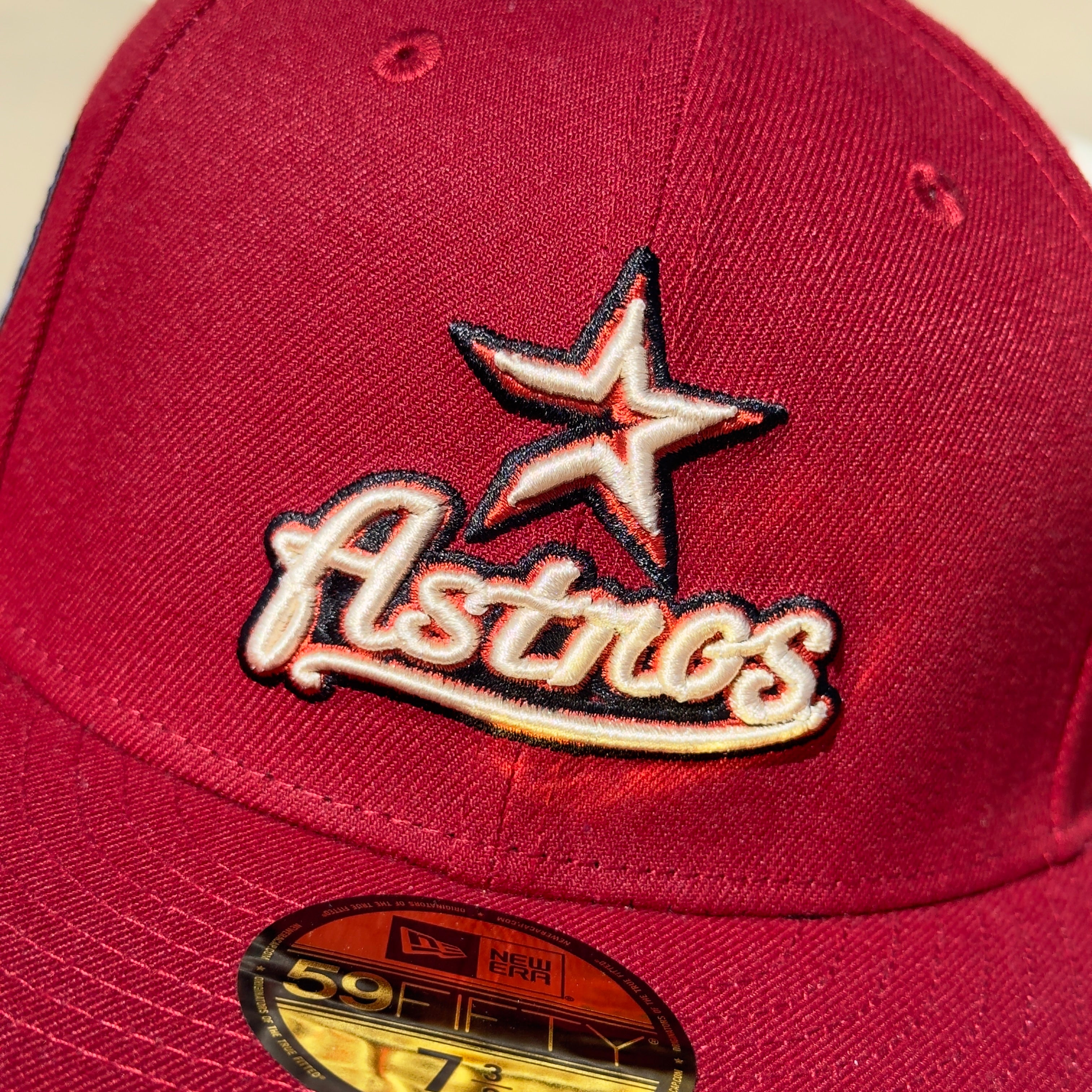 Brick Red Houston Astros 2000 Inaugural Season 59fifty New Era Fitted Cap Hat