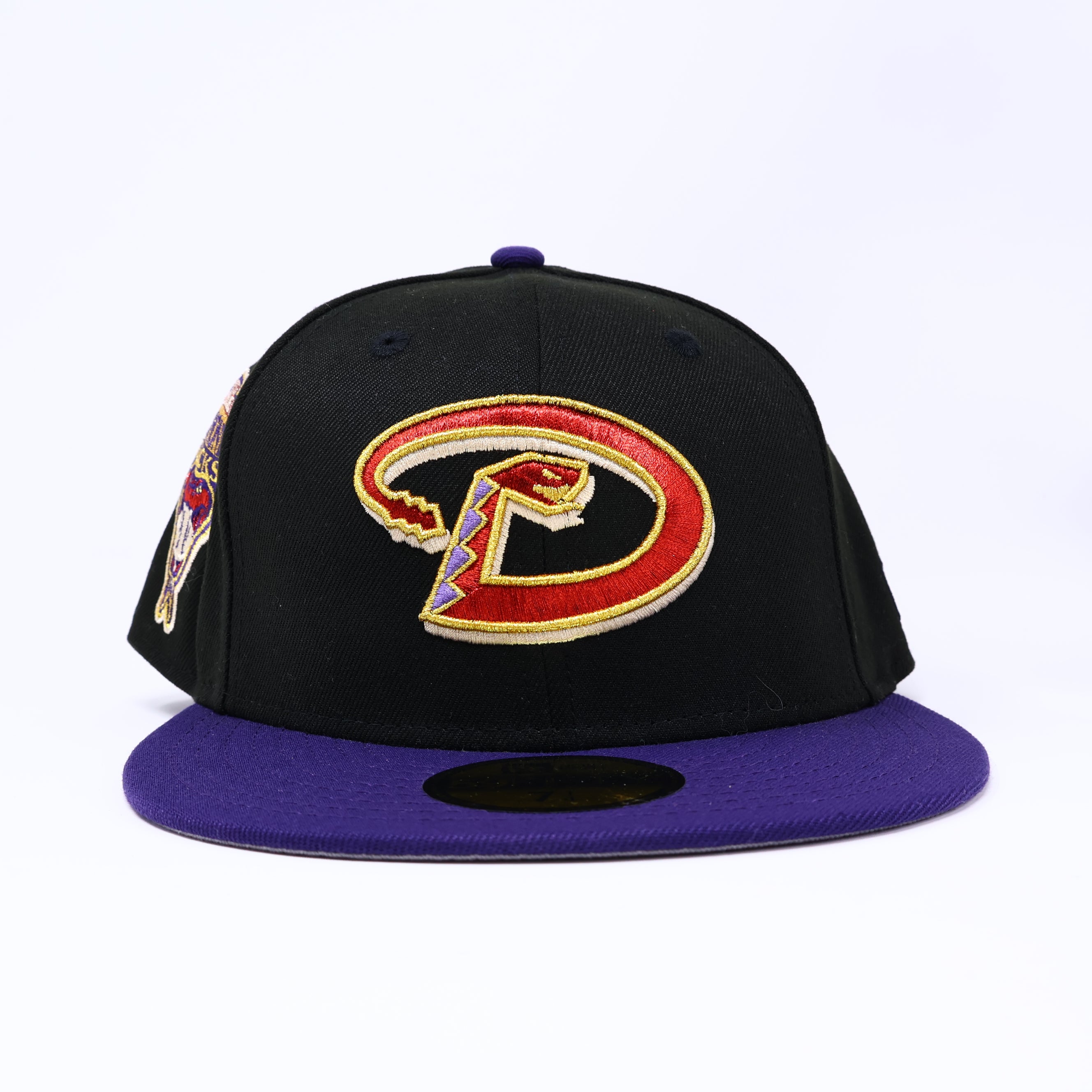 NWT 1/4 Black Arizona Diamondbacks 1998 Inaugural Season 59fifty New Era Fitted Hat Cap