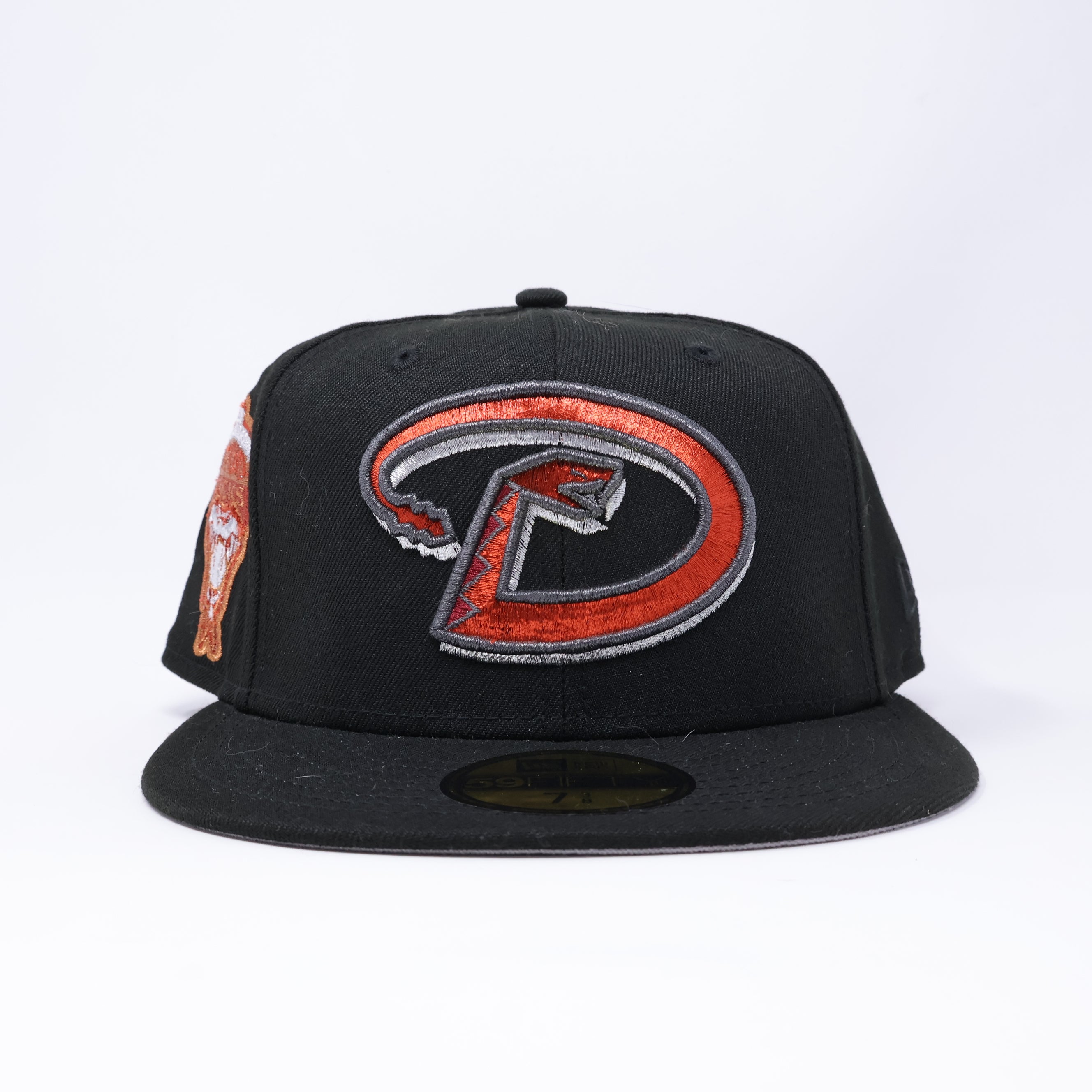 NWT 3/8 Black Arizona Diamondbacks 1998 Inaugural 59fifty New Era Fitted Hat Cap