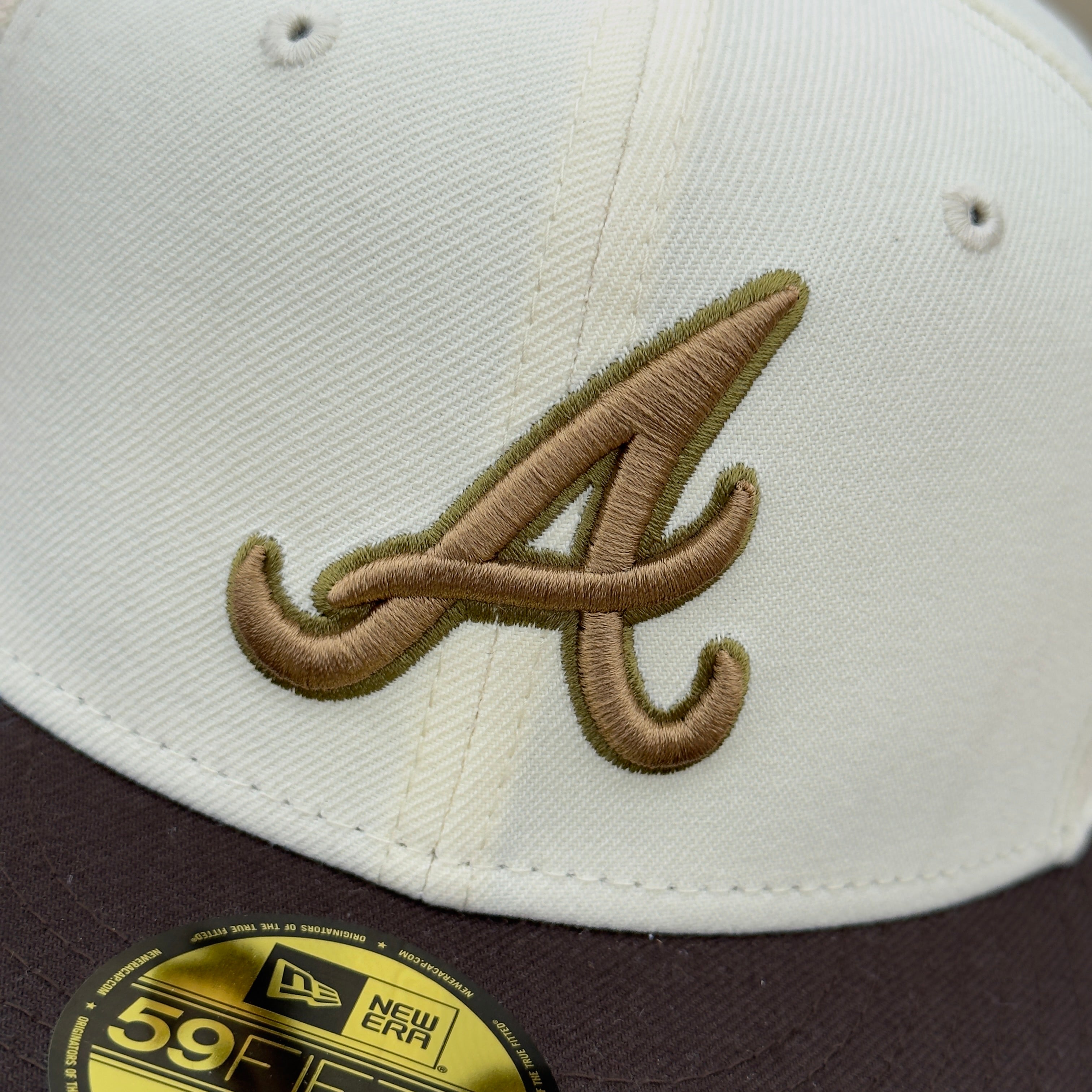 Atlanta Braves 40th Anniversary outlet New Era Fitted Hat Sz 7 1/4