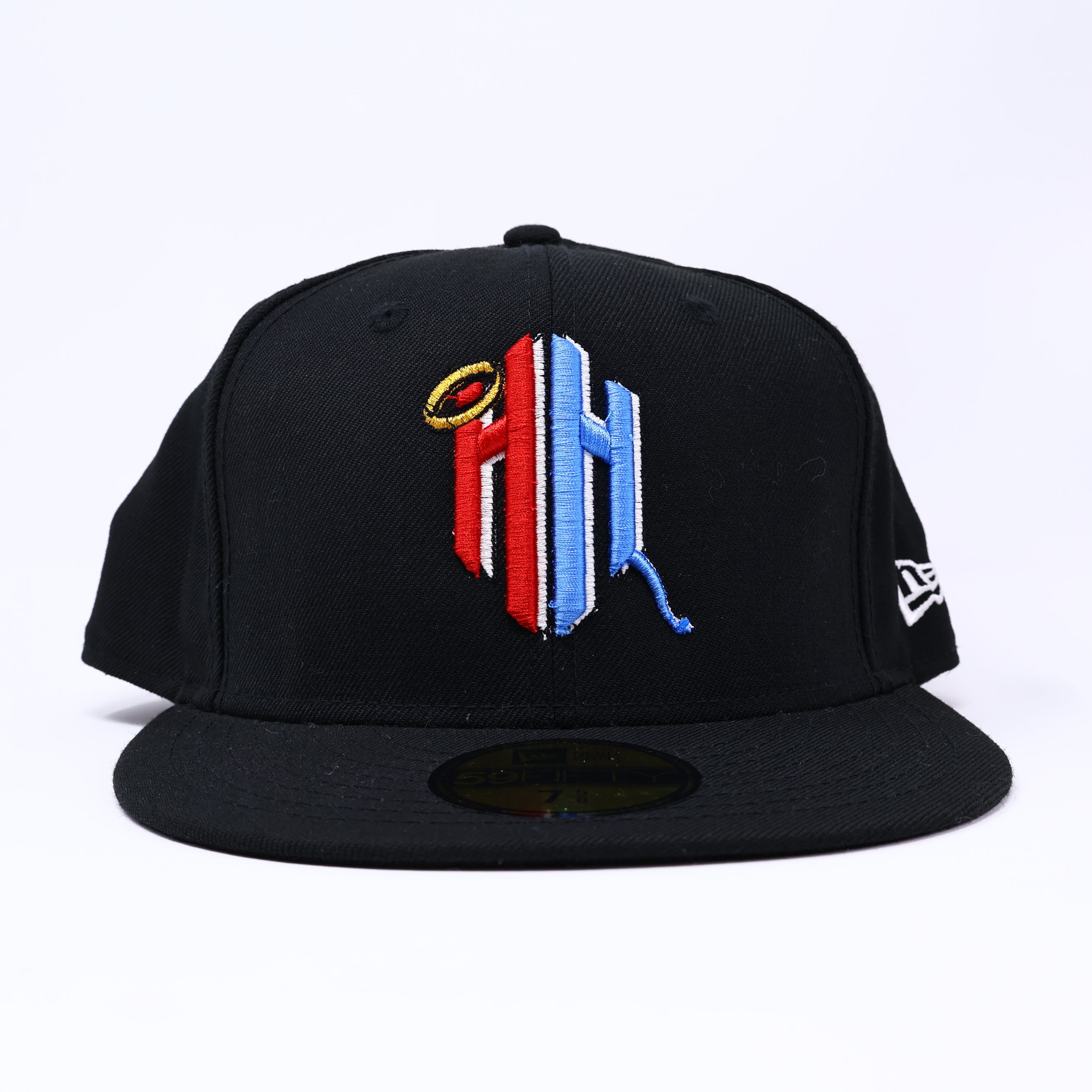 NWT 5/8 Black Hat Heathens Custom NoHo 59fifty New Era Fitted Hat Cap