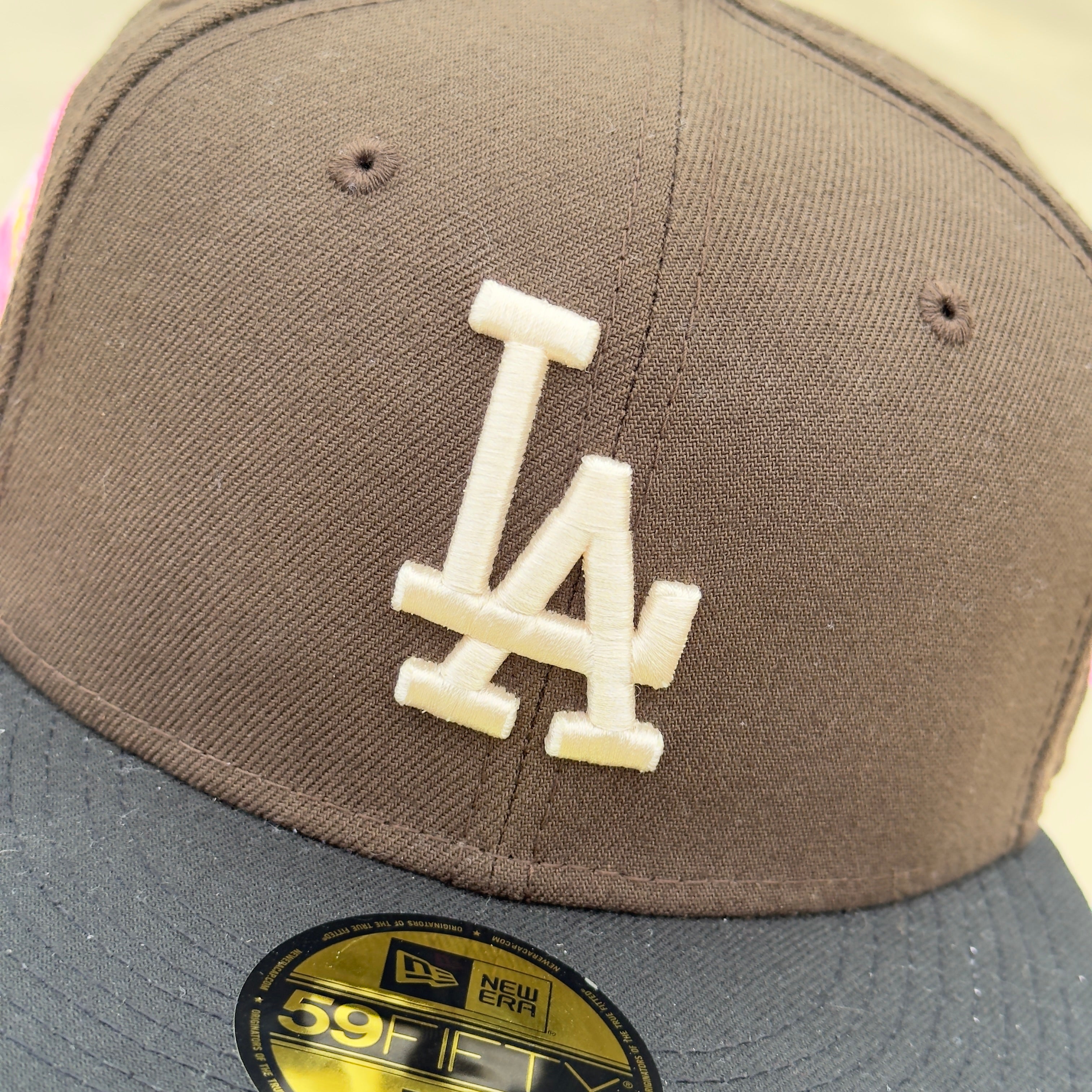 7 1/4 good LOS ANGELES DODGERS 50TH ANNIVERSARY