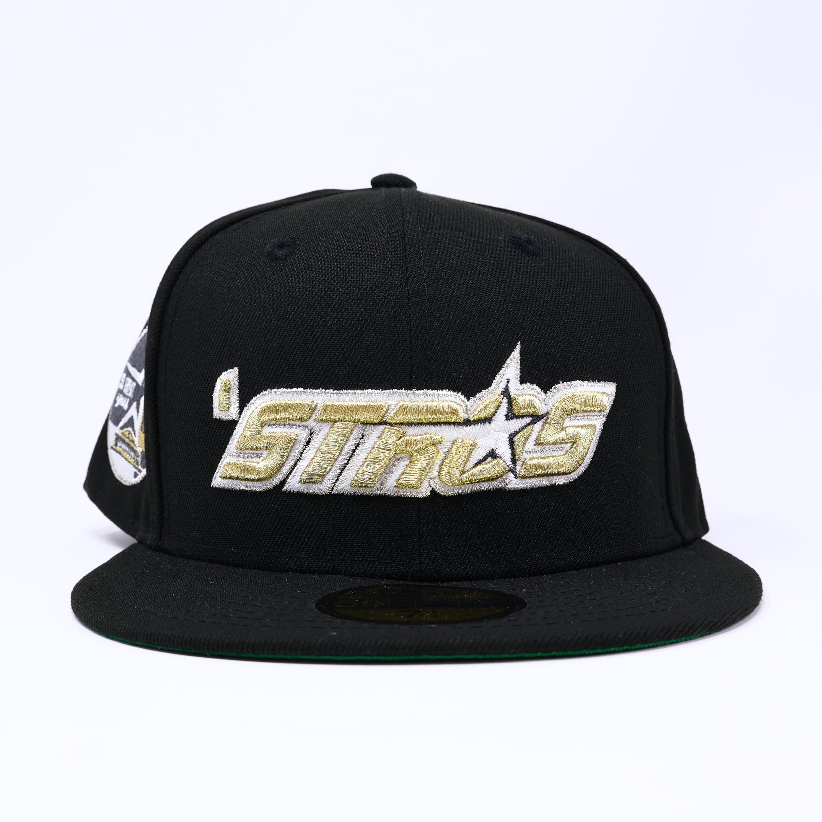 NWT Black Houston Astros 35 Great Years 59fifty New Era Fitted Hat Cap