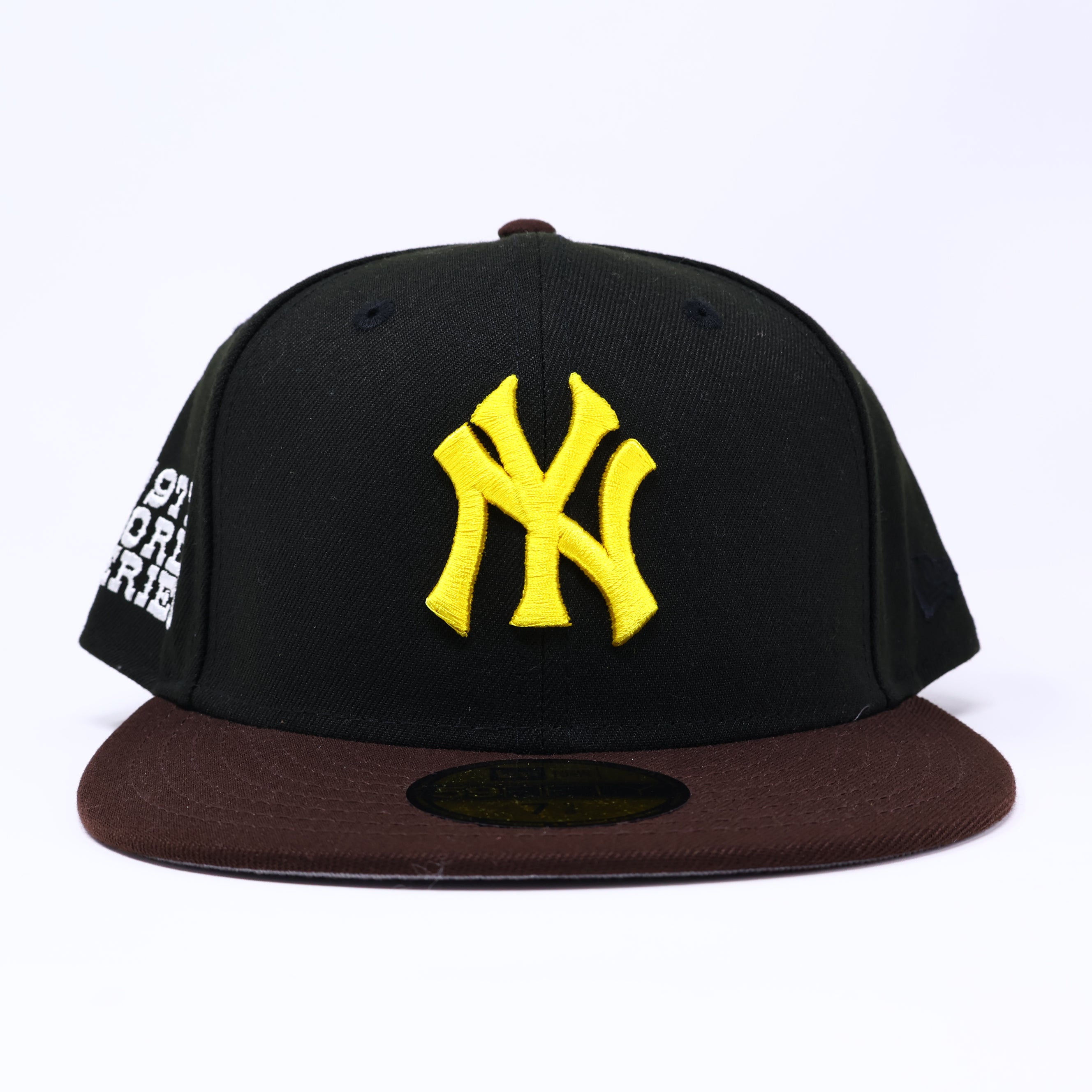 NWT 5/8 Black New York Yankees 1977 World Series 59fifty New Era Fitted Hat Cap
