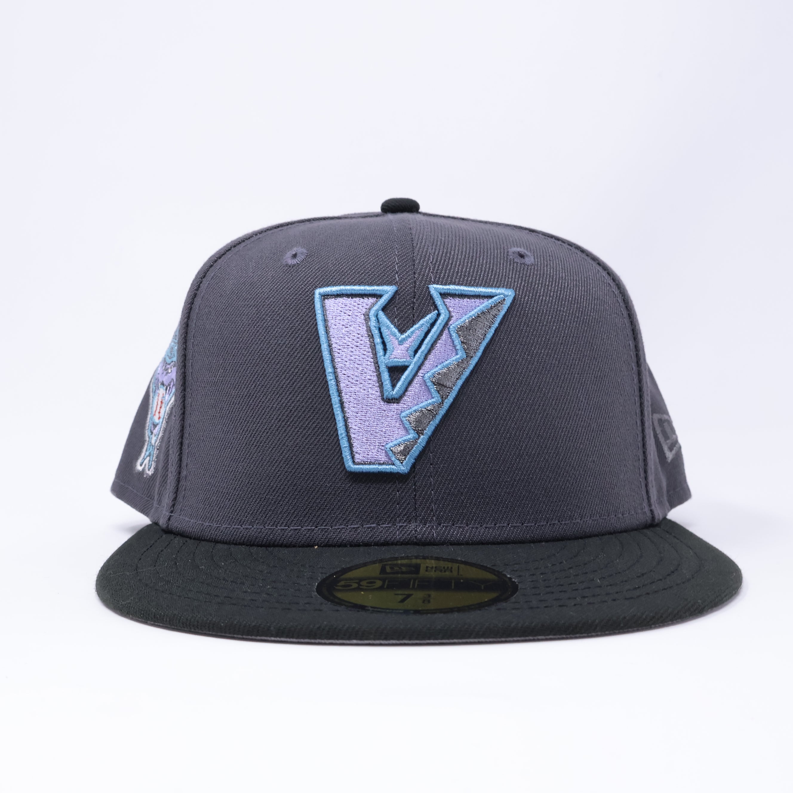 NWT 3/8 Gray Arizona Diamondbacks 1998 Inaugural 59fifty New Era Fitted Hat Cap
