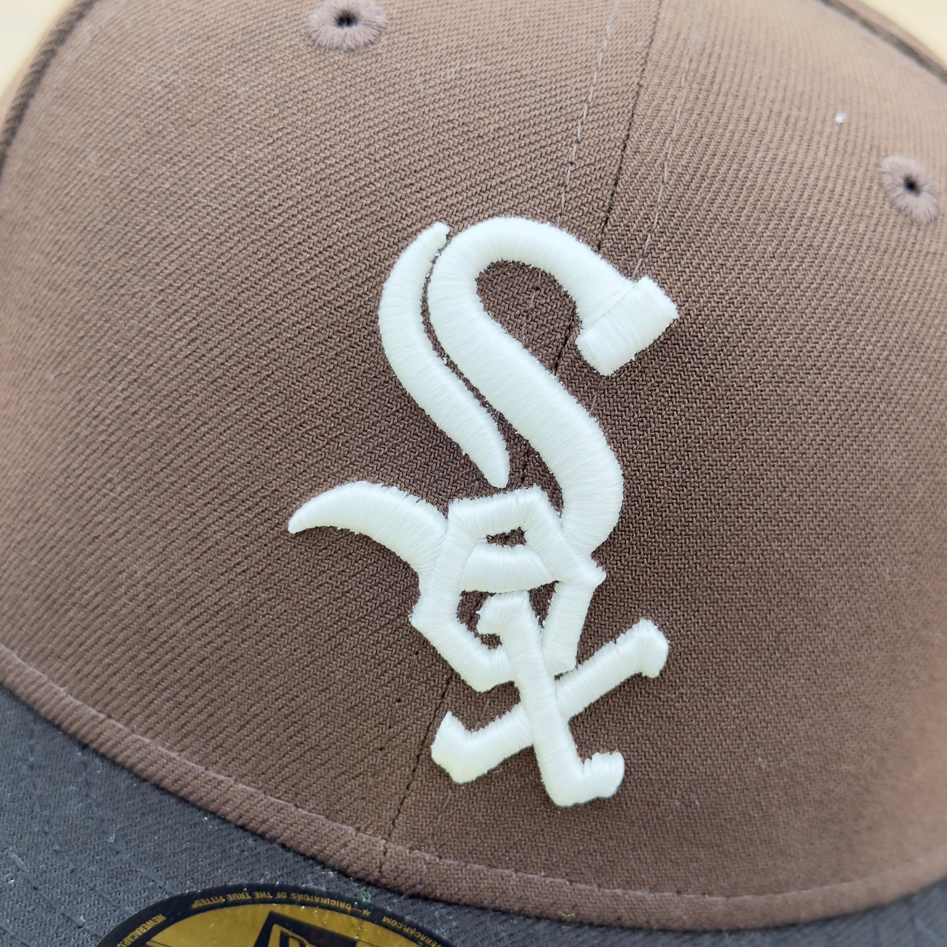7 3/8 Brown Chicago White Sox 2005 World Series 59fifty New Era Fitted Cap Hat