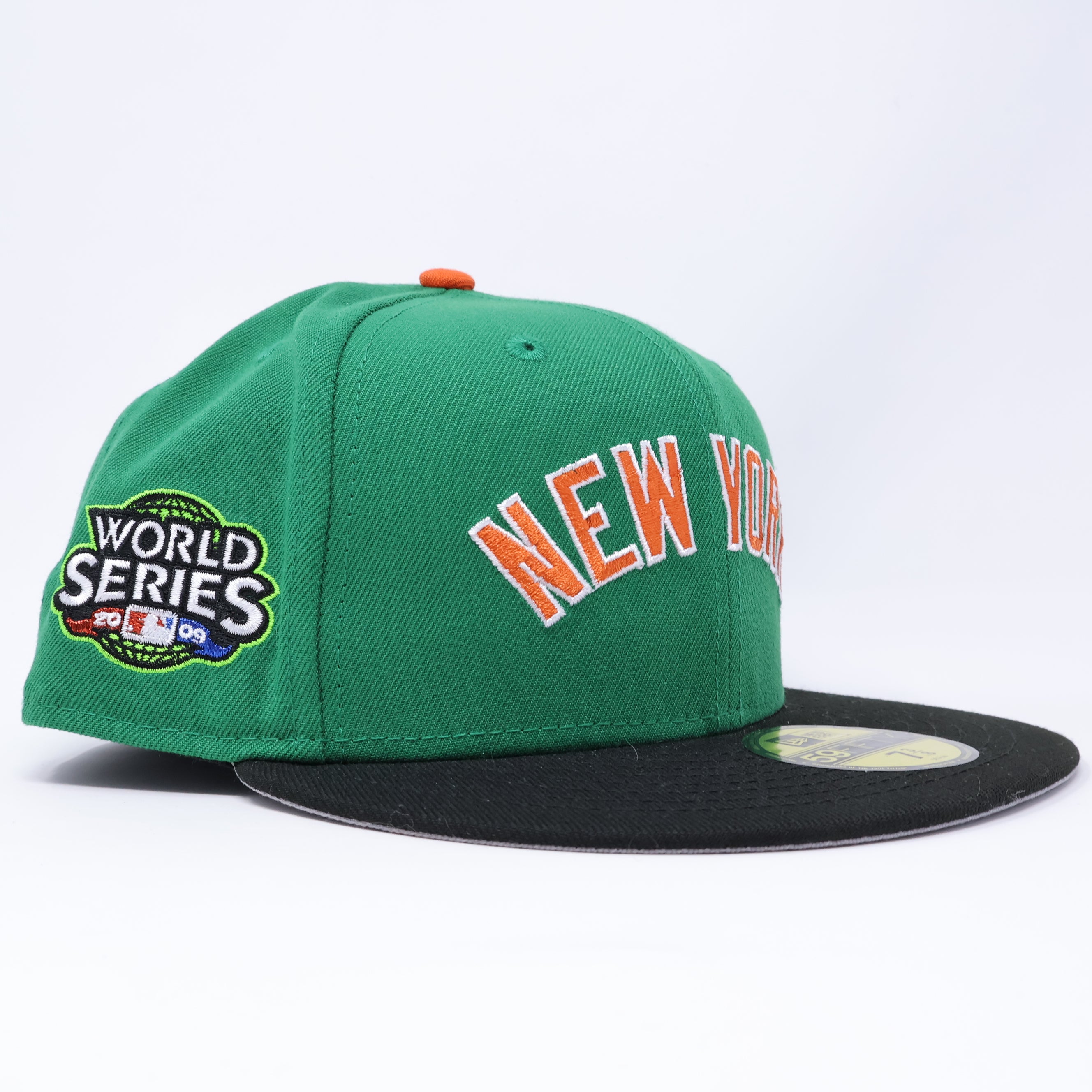 NWT 3/8 Green New York Mets 2009 World Series 59fifty New Era Fitted Hat Cap