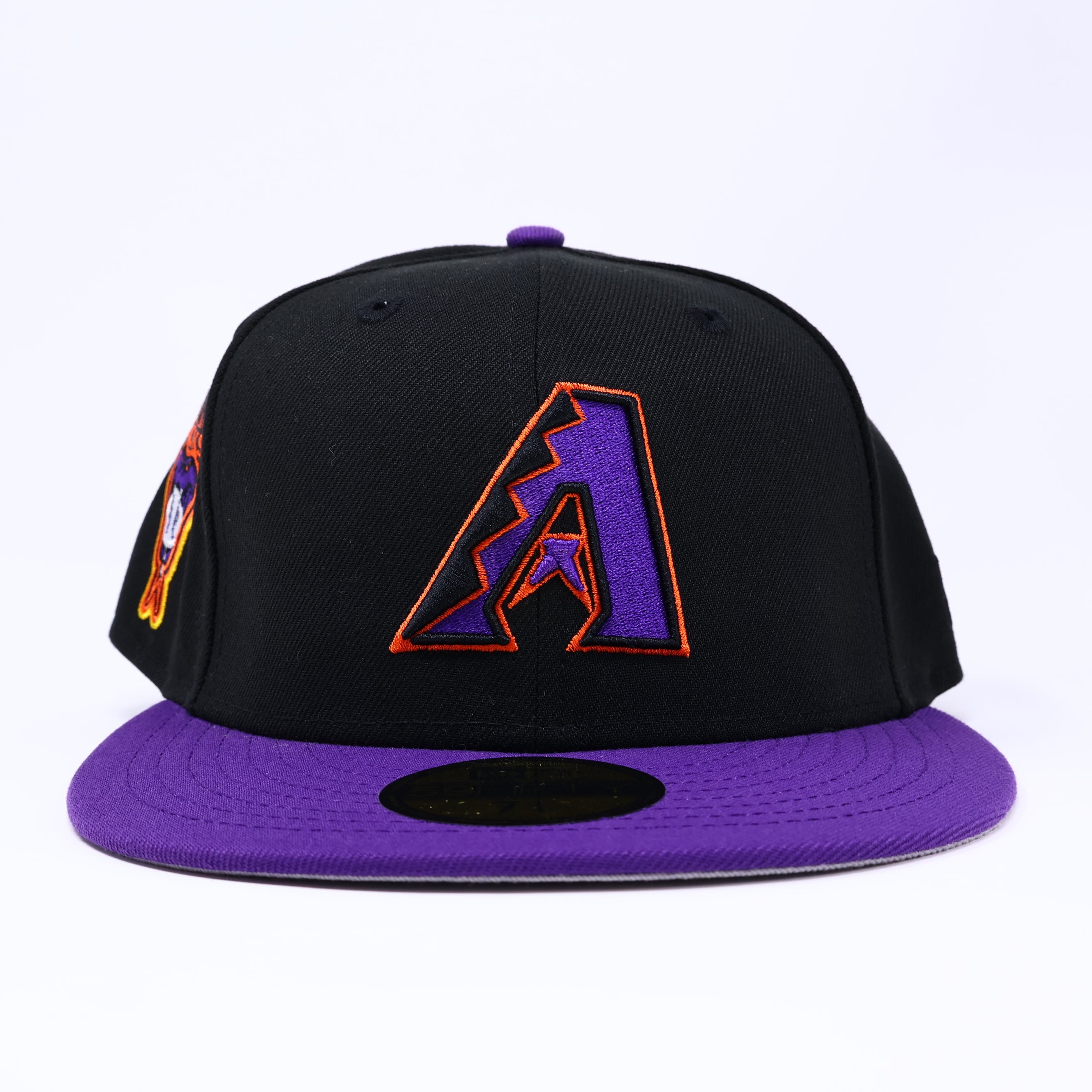 NWT 1/4 Black Arizona Diamondbacks 1998 Inaugural 59fifty New Era Fitted Hat Cap