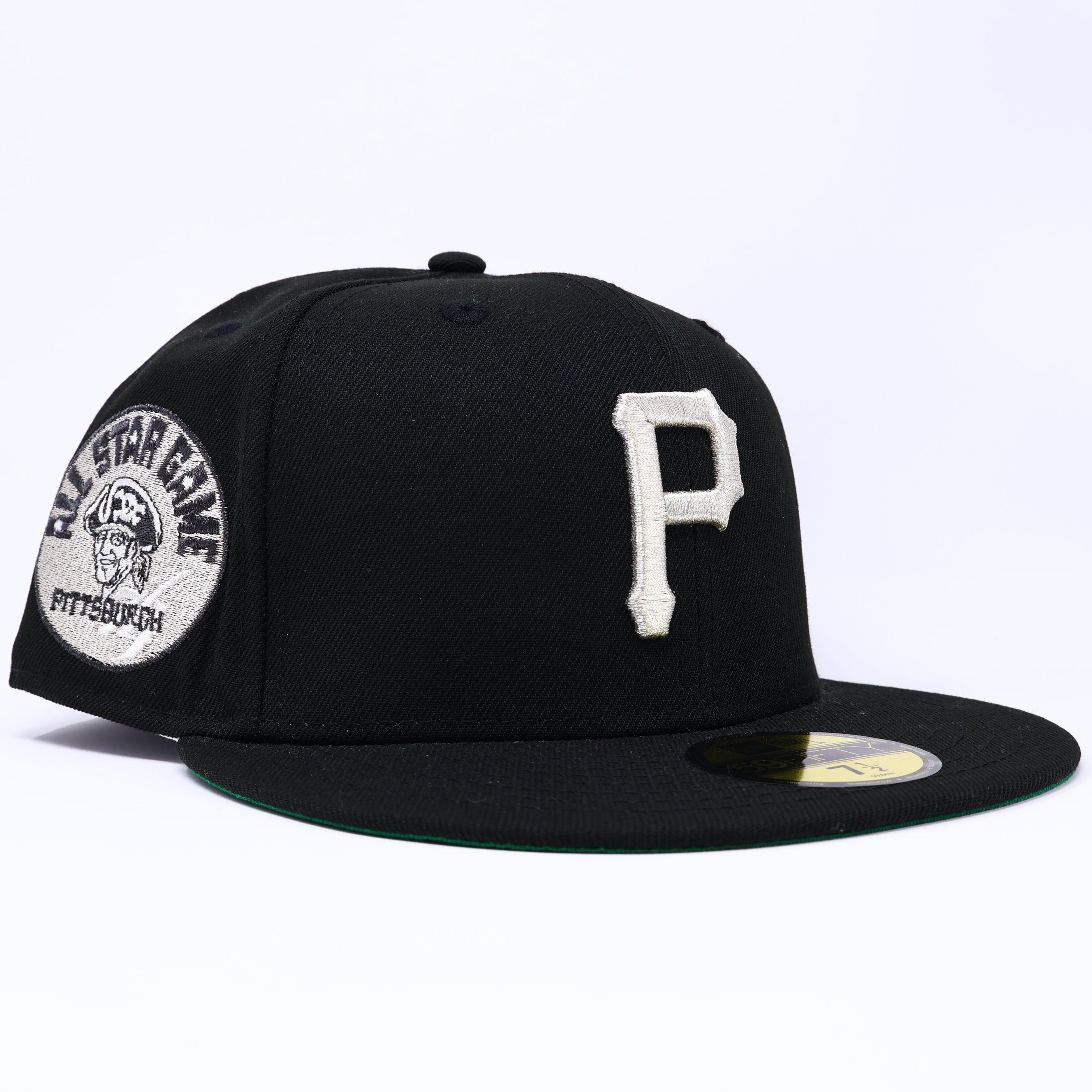 NEW Black Pittsburg Pirates 1974 All Star Game 59fifty New Era Fitted Hat Cap