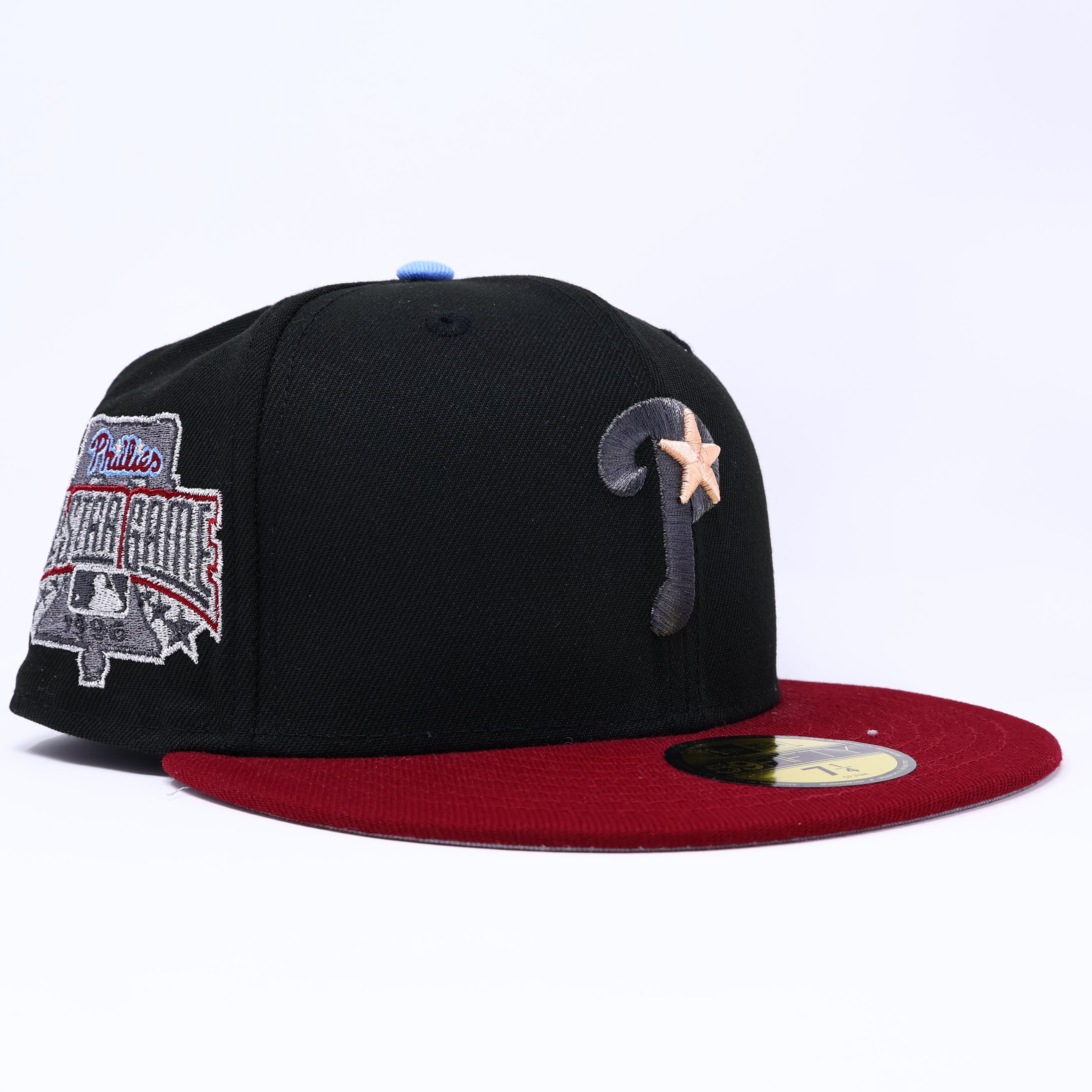 NEW Black Philadelphia Phillies All Star Game 1995 Capsule 59fifty New Era Fitted Hat Cap