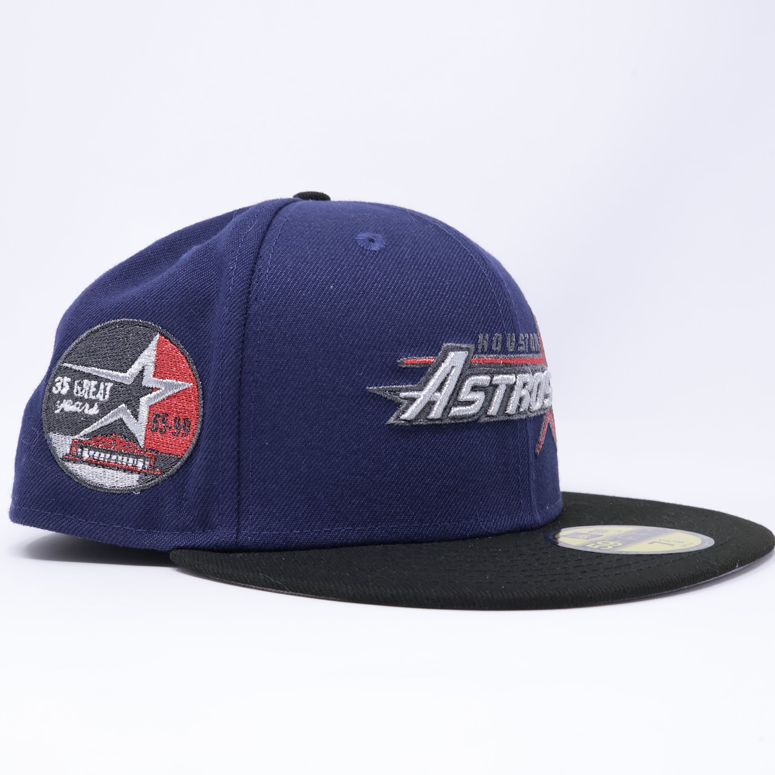 NWT 3/8 Navy Houston Astros 35 Great Years 59fifty New Era Fitted Hat Cap