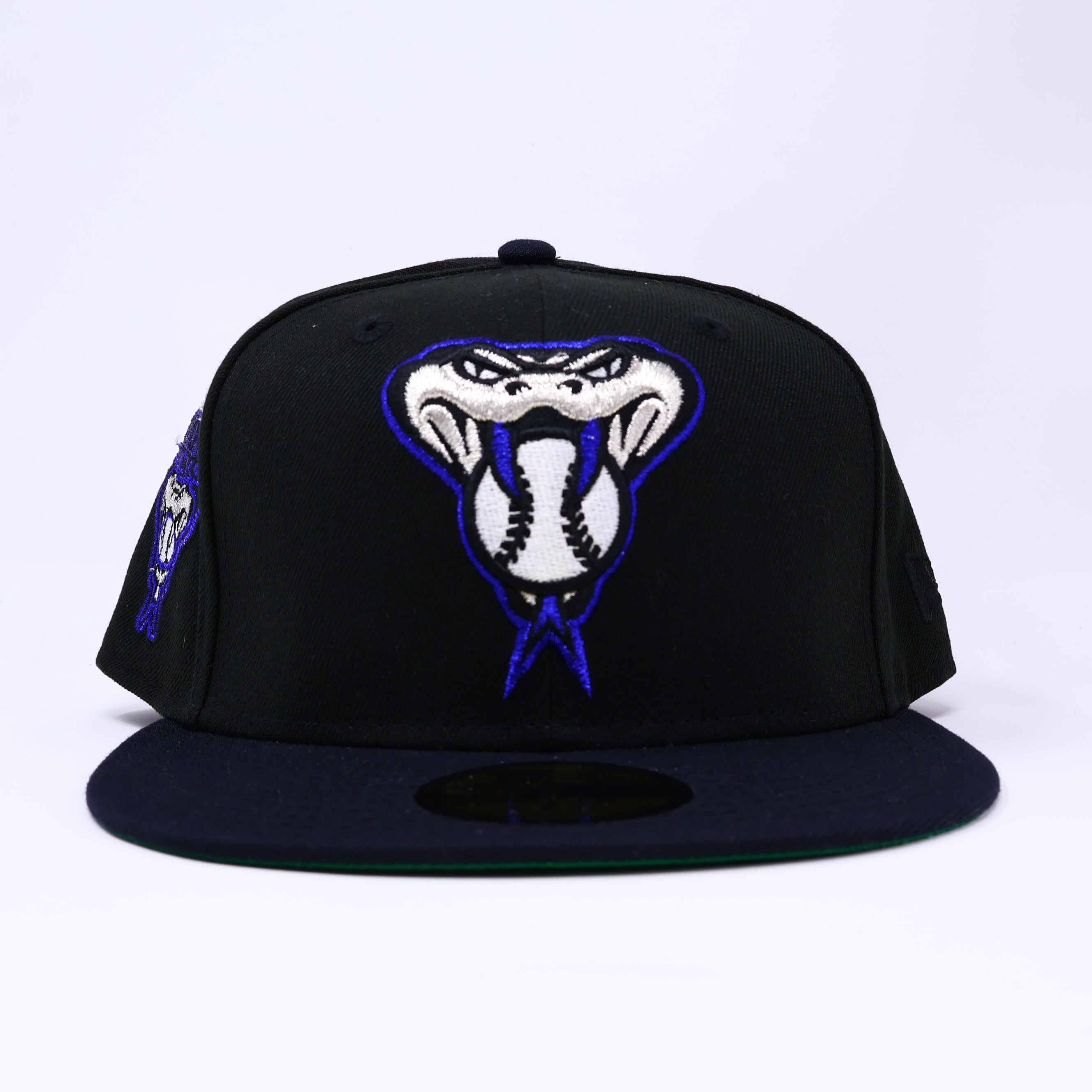 NWT 1/2 Black Arizona Diamondbacks 1998 Inaugural 59fifty New Era Fitted Hat Cap