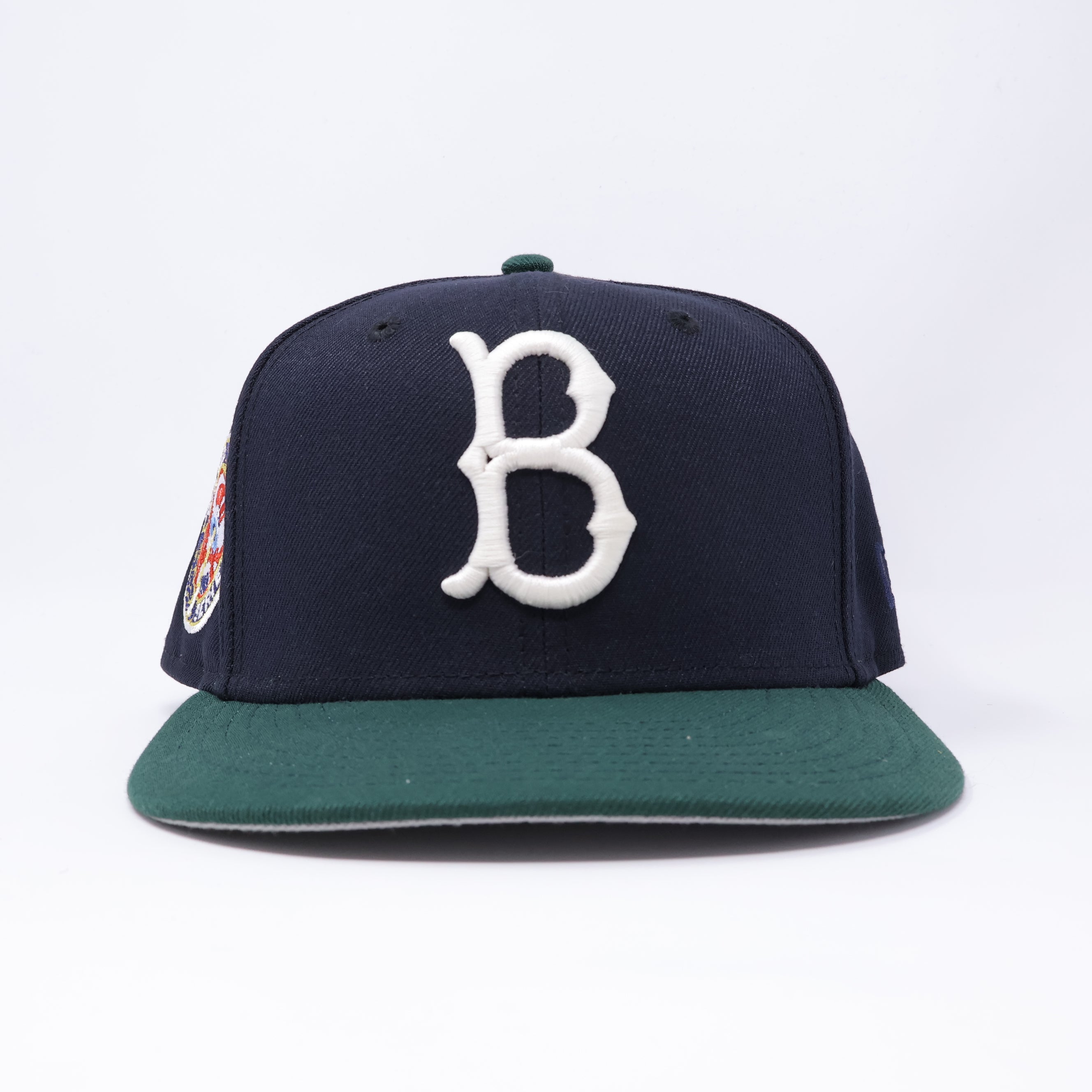 USED 3/8 Navy Brooklyn Dodgers 1949 World Series 59fifty New Era Fitted Hat Cap
