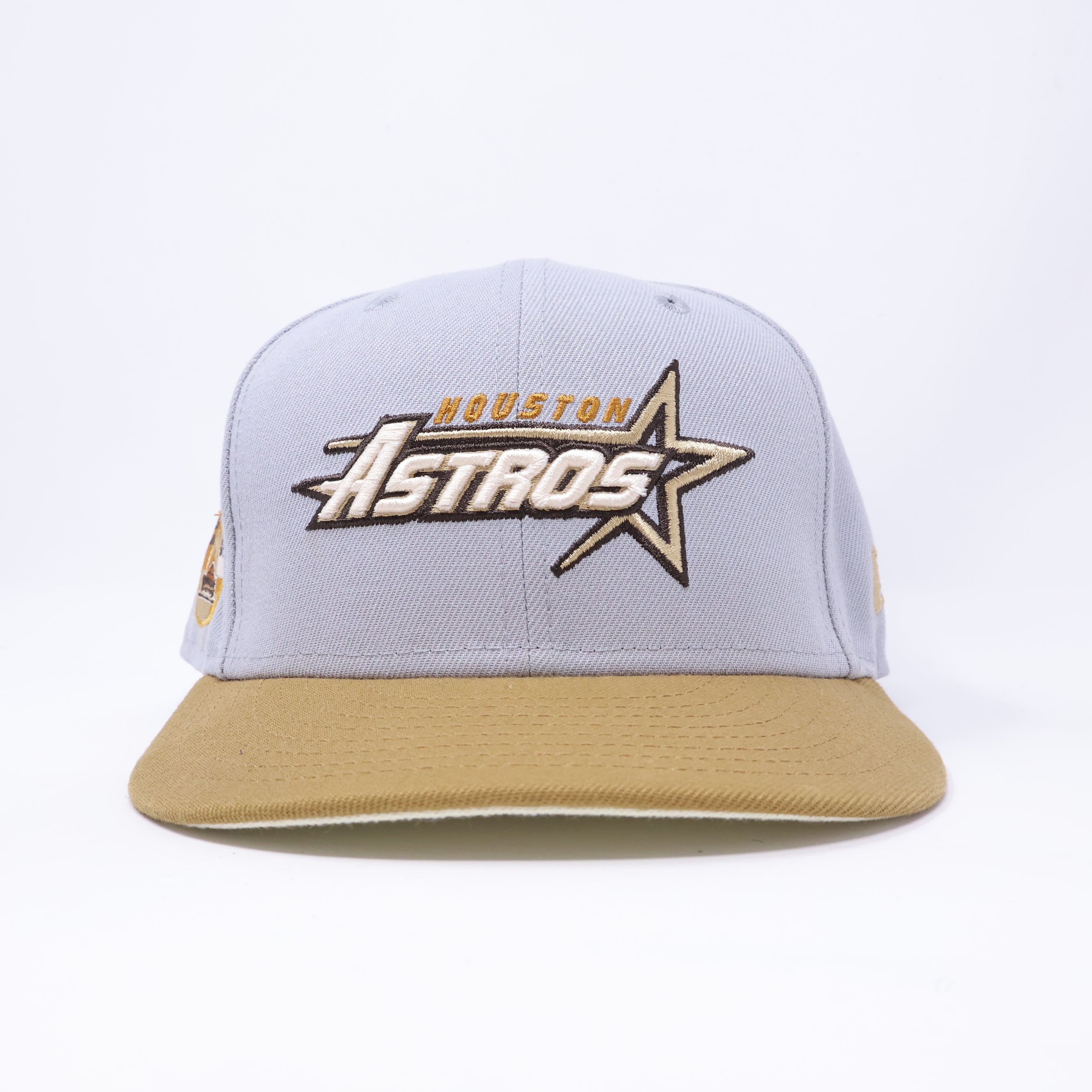 USED 3/8 Stone Houston Astros 35 Great Years 59fifty New Era Fitted Hat Cap