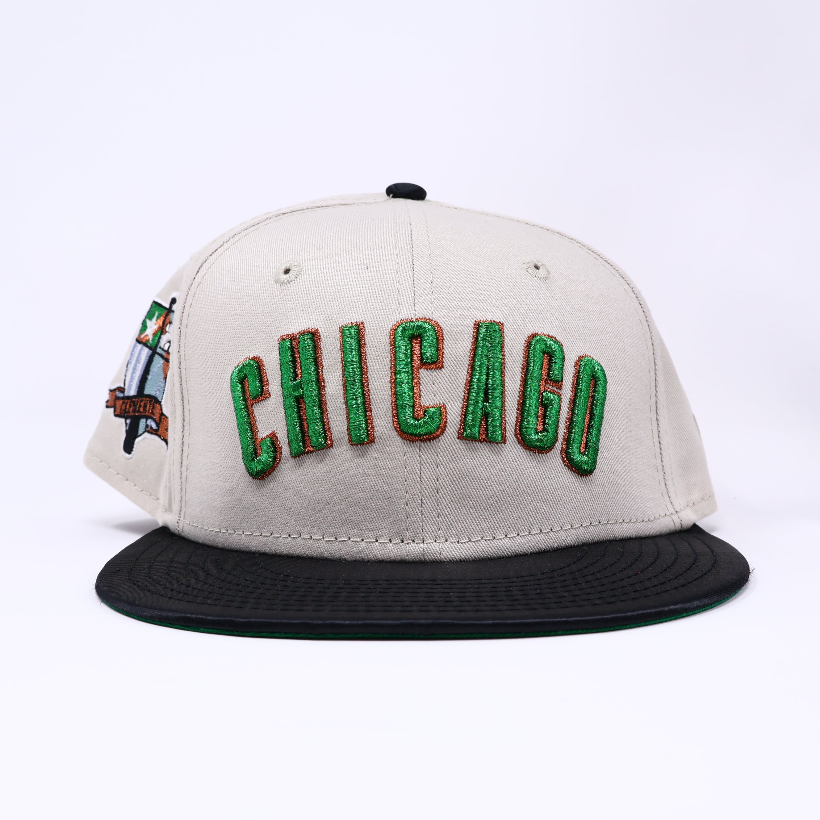 NWT 1/4 Stone Chicago Cubs Roberto Clemente 59fifty New Era Fitted Hat Cap