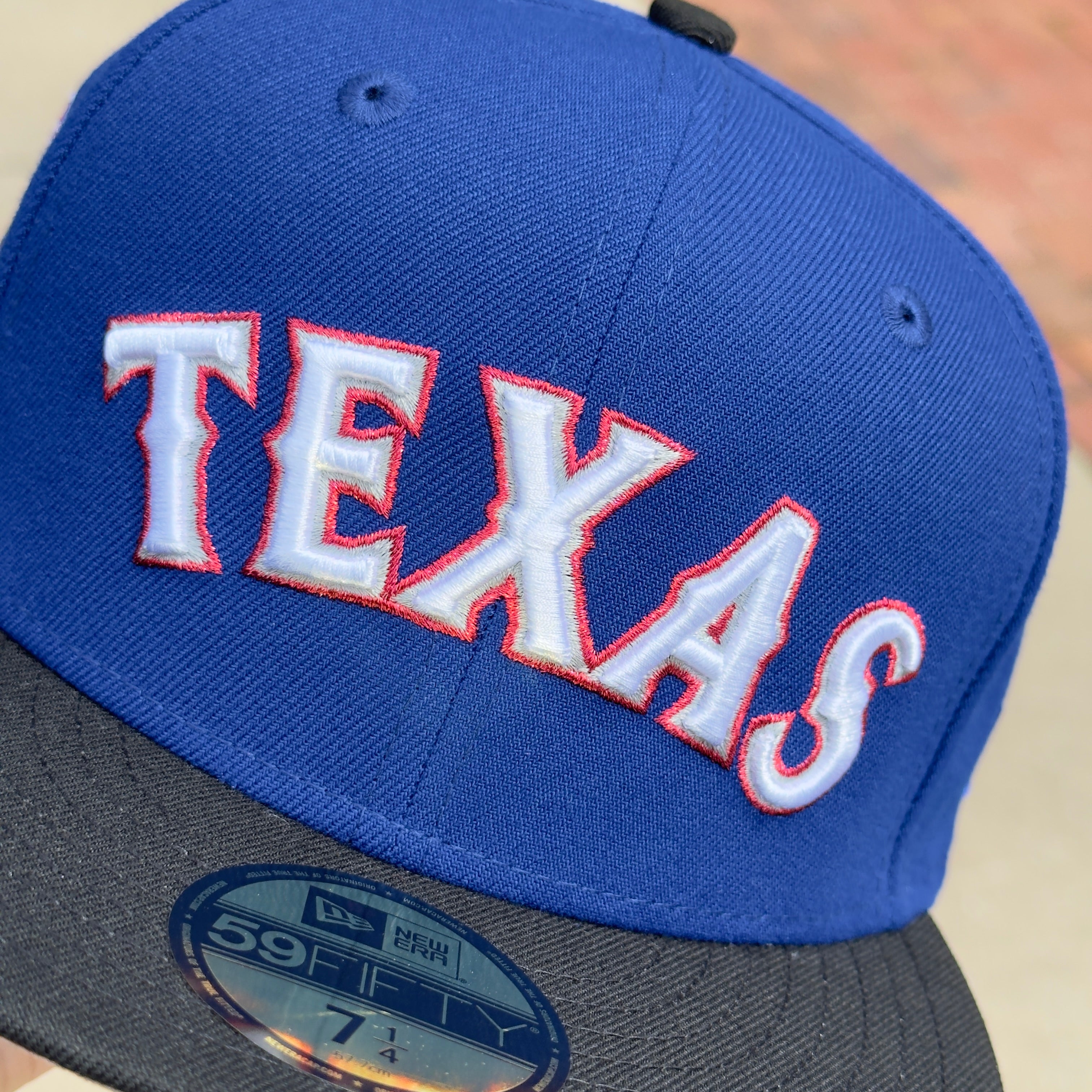 Blue Texas Rangers Final Season 1994 MLB 59fifty New Era Fitted Cap Hat Sun