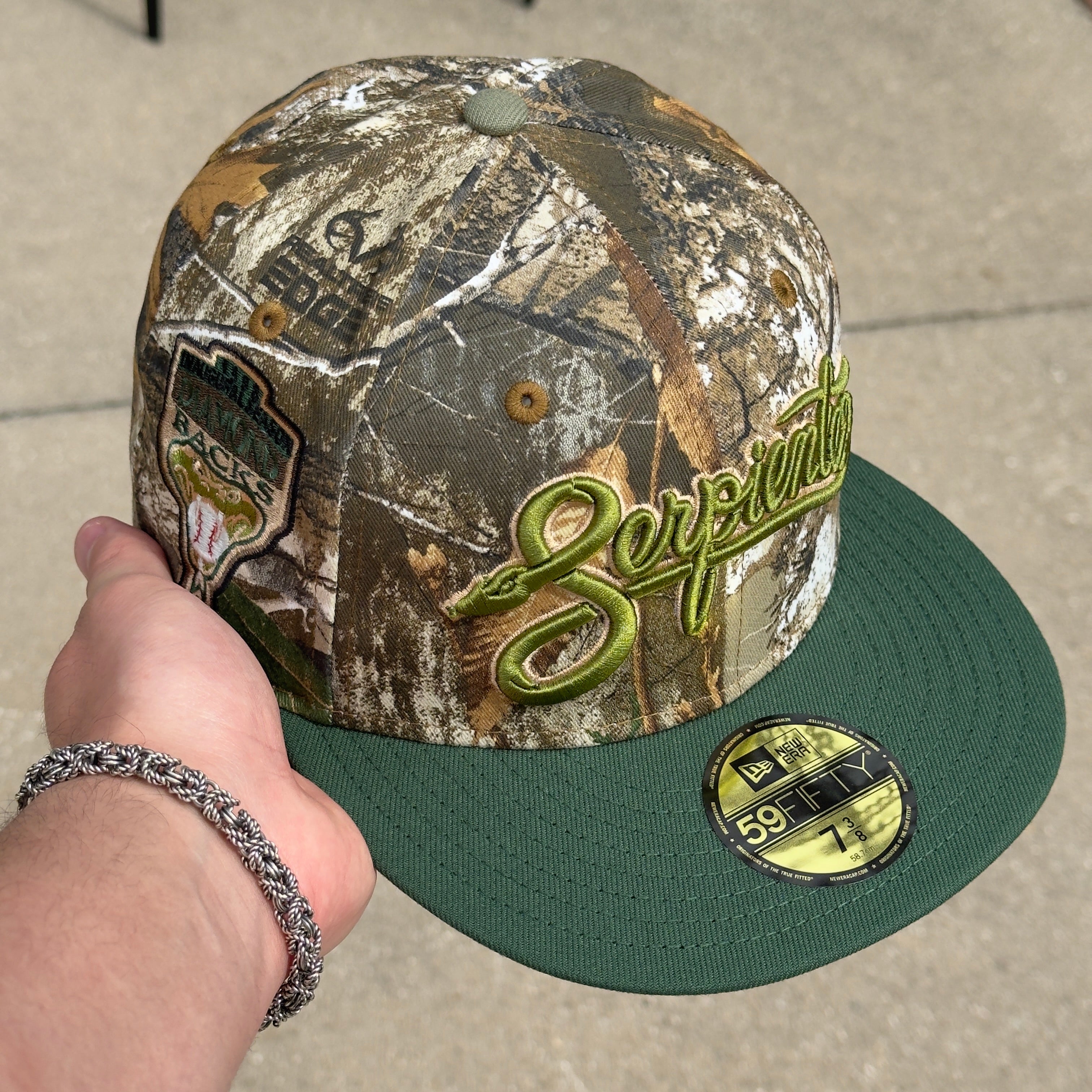 Realtree Camo Serpientes Arizona Diamondbacks 1998 Inaugural 59fifty New Era Fitted