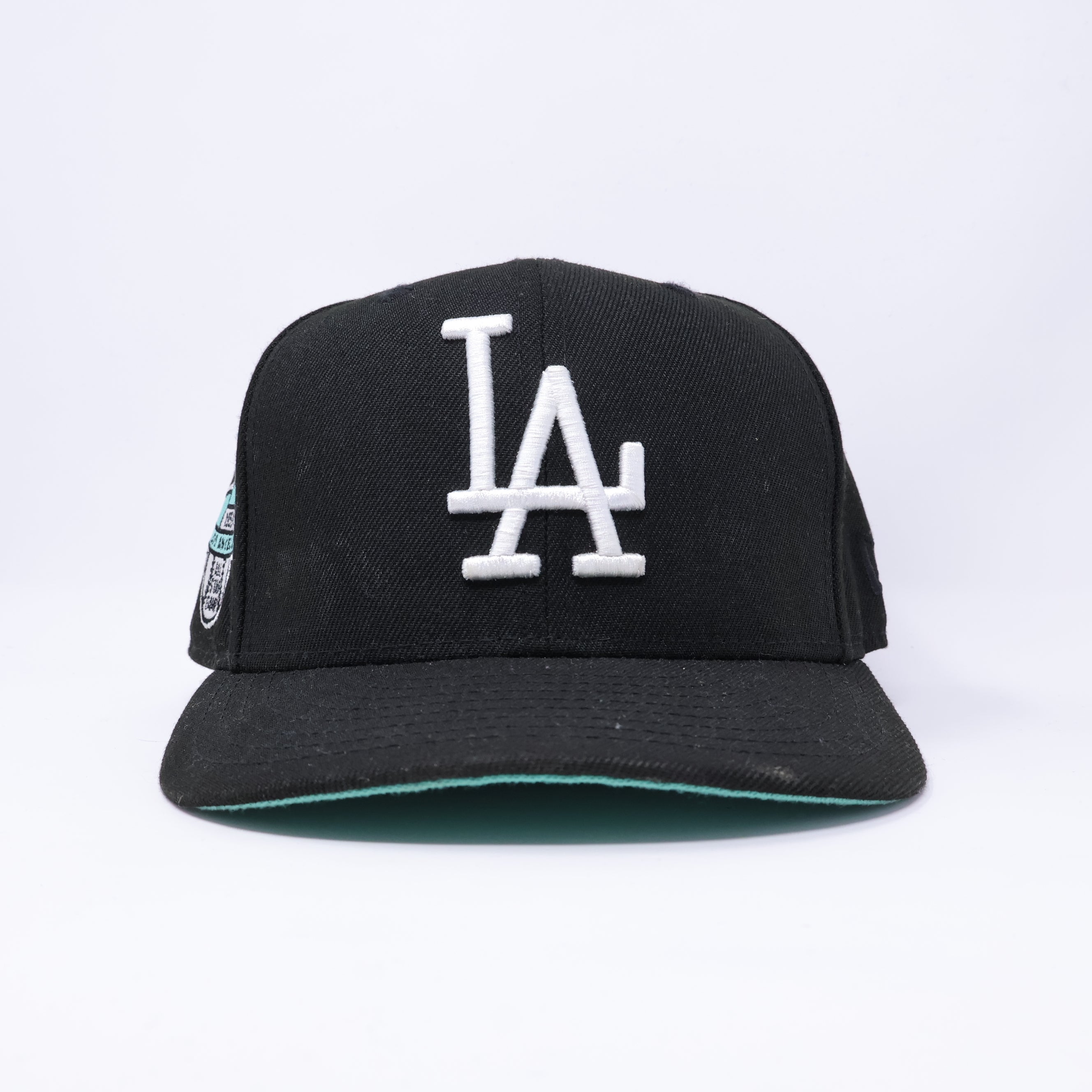 USED 3/8 Black Los Angeles Dodgers 1959 All-Star Game 59fifty New Era Fitted Hat Cap