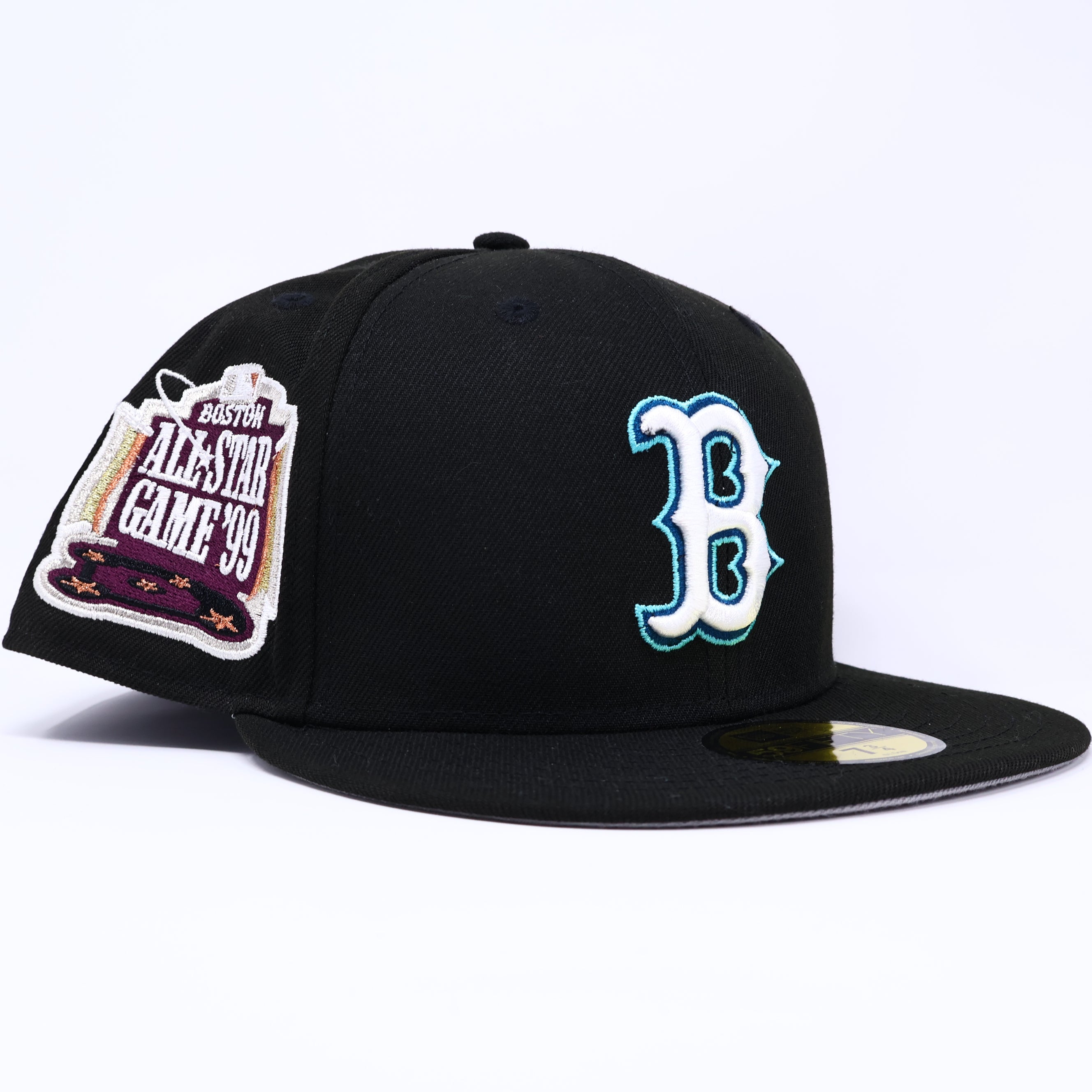 NWT 3/4 Black Boston Red Sox All Star Game '99 59fifty New Era Fitted Hat Cap