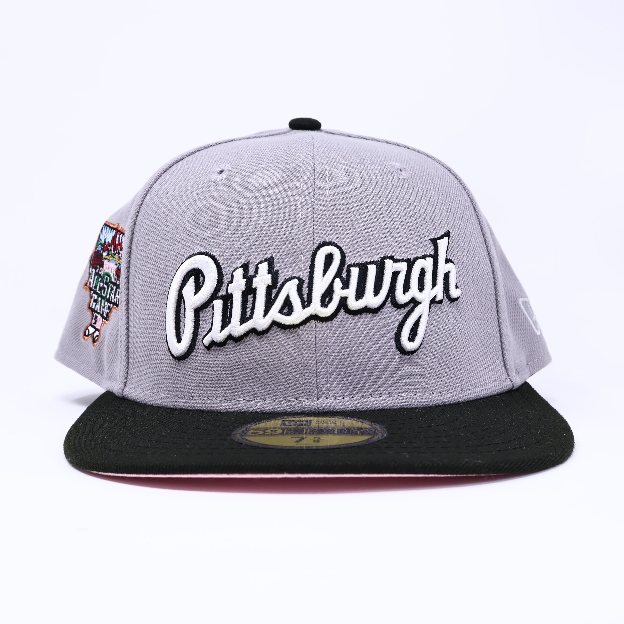 NWT 5/8 Gray Pittsburgh Pirates 2006 All Star Game 59fifty New Era Fitted Hat Cap