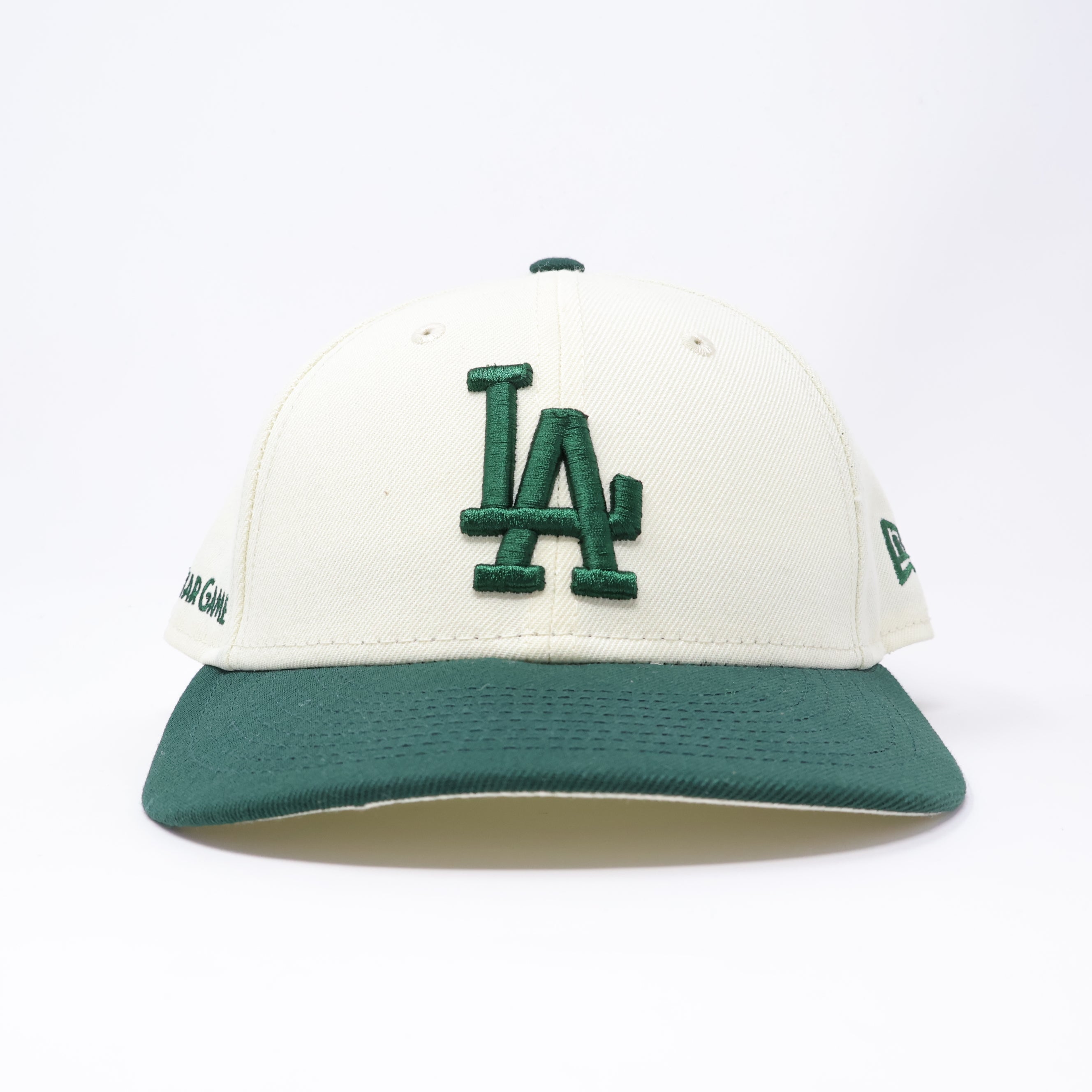 USED 3/8 Chrome Los Angeles Dodgers All-Star Game 59fifty New Era Fitted Hat Cap